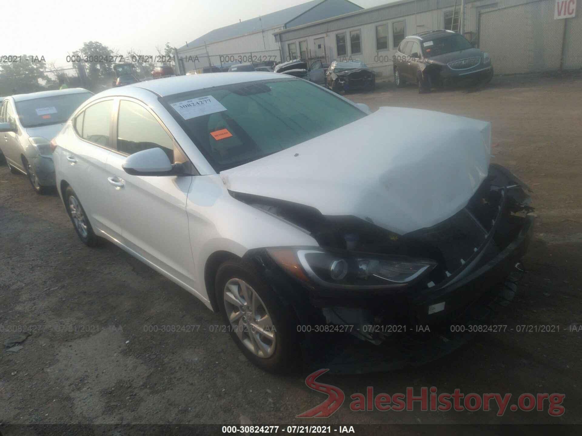 5NPD74LF2HH212742 2017 HYUNDAI ELANTRA