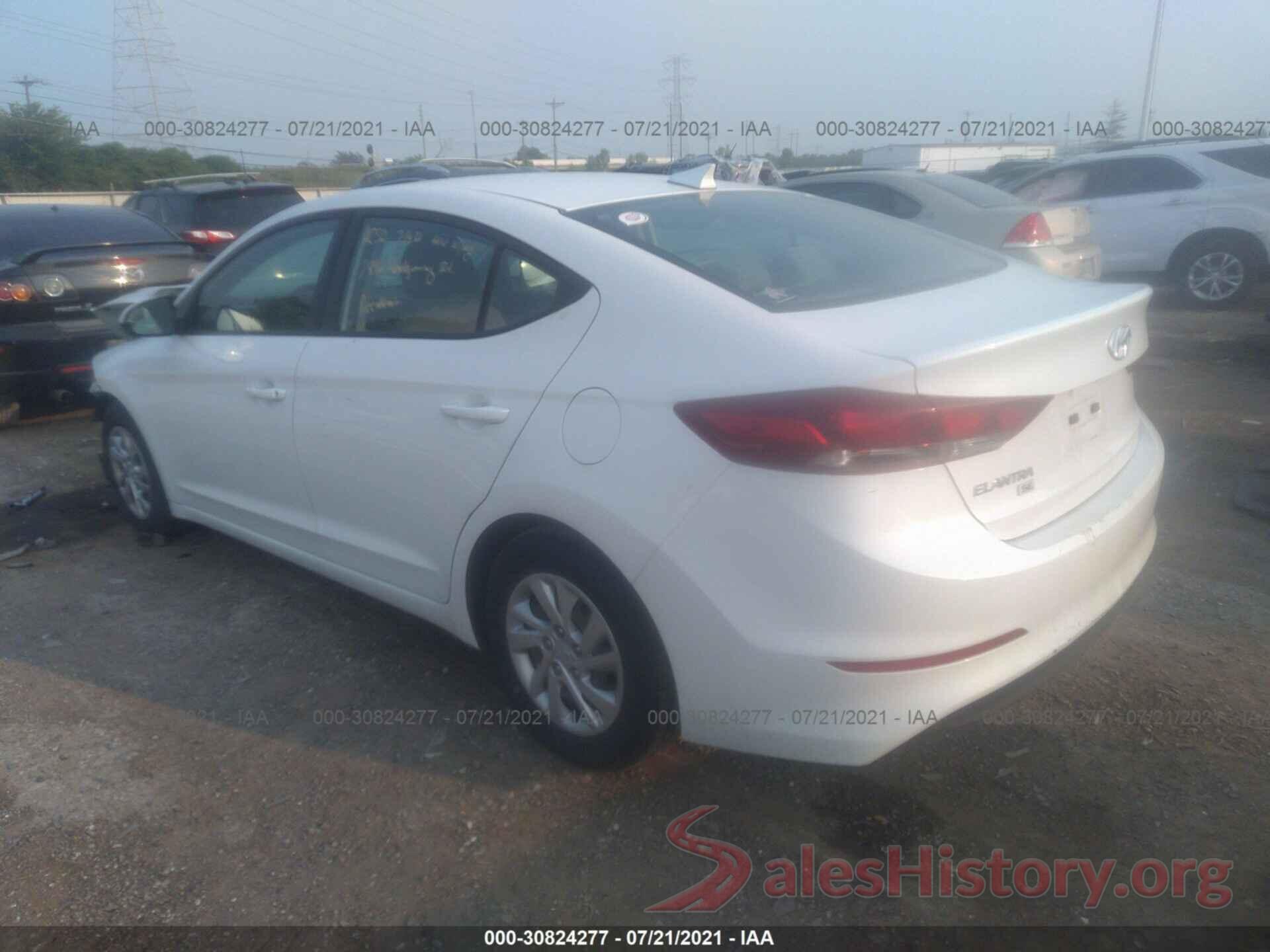 5NPD74LF2HH212742 2017 HYUNDAI ELANTRA