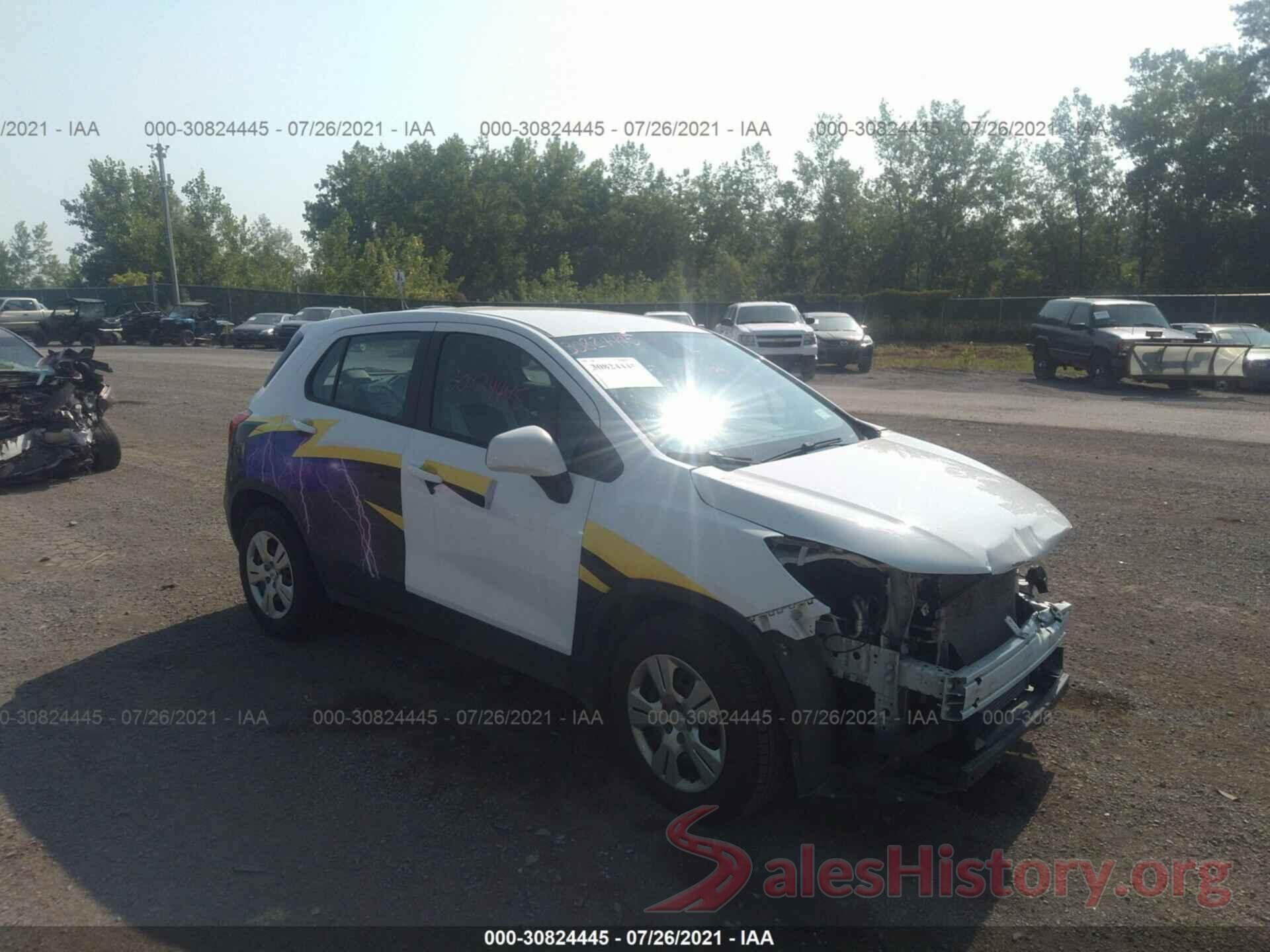 KL7CJKSB2HB076305 2017 CHEVROLET TRAX