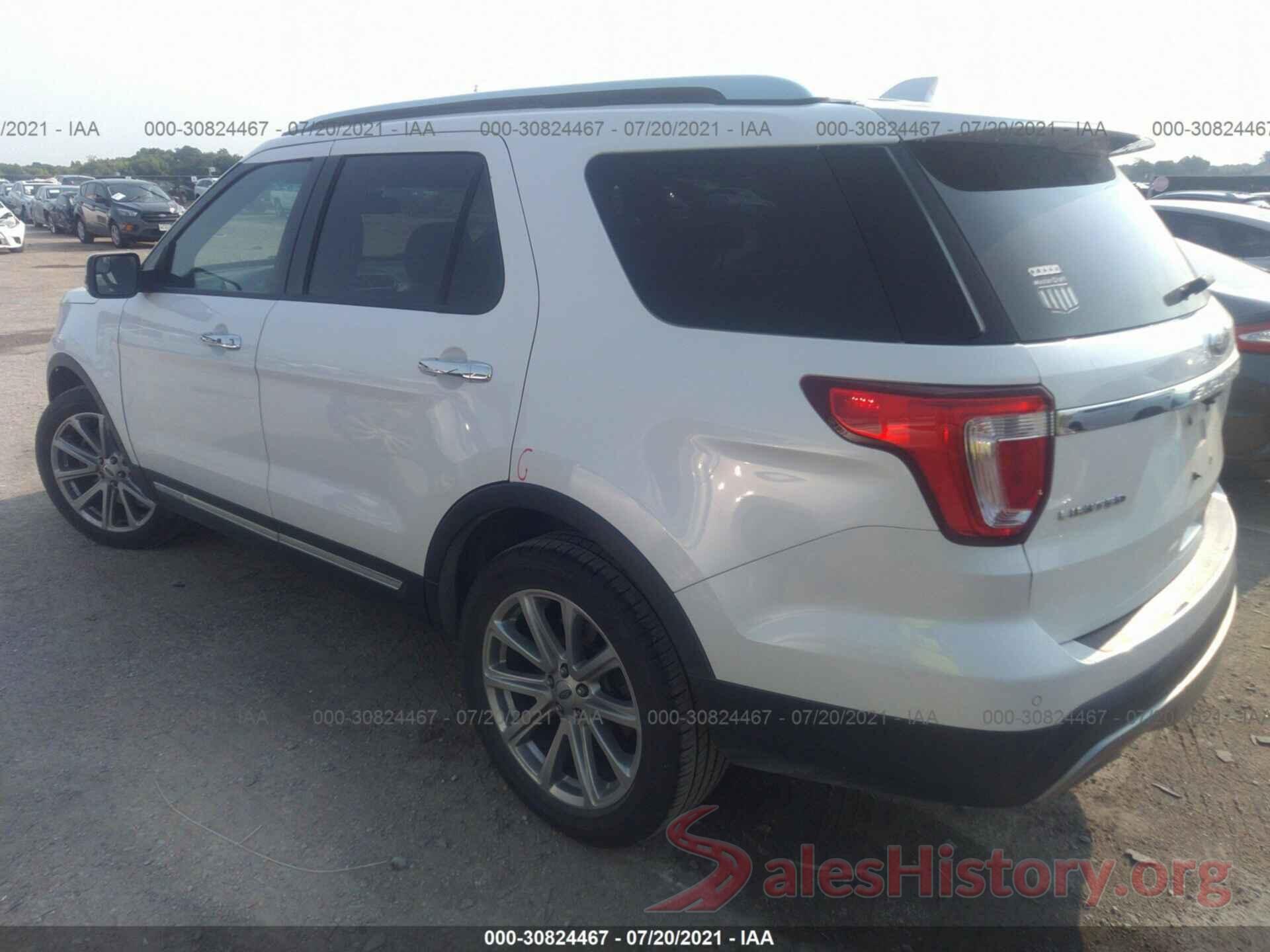 1FM5K7F84GGA29570 2016 FORD EXPLORER