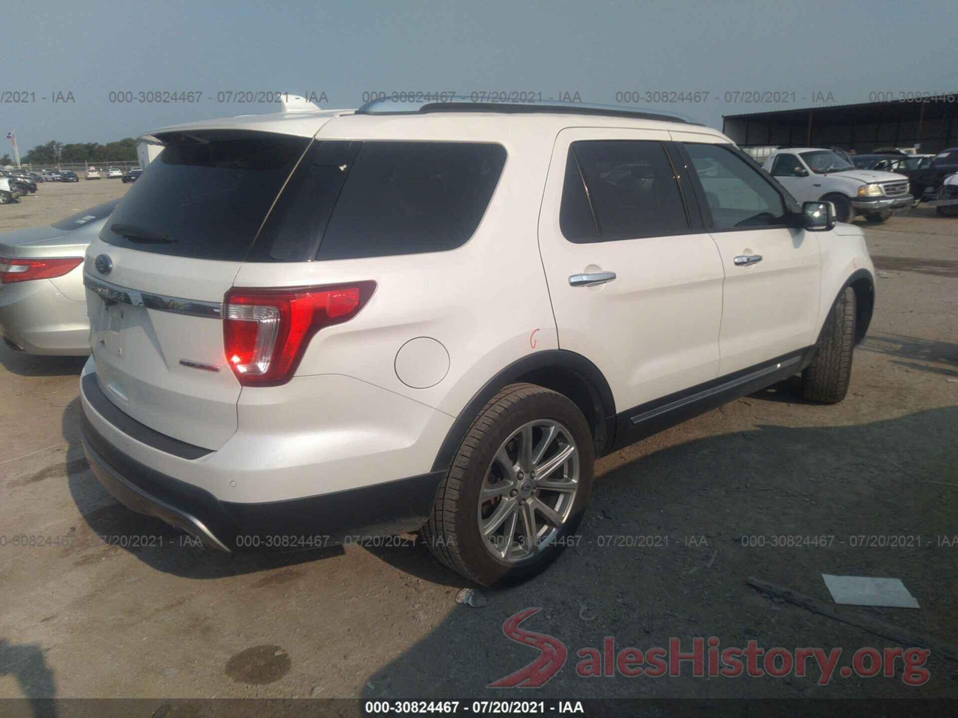 1FM5K7F84GGA29570 2016 FORD EXPLORER