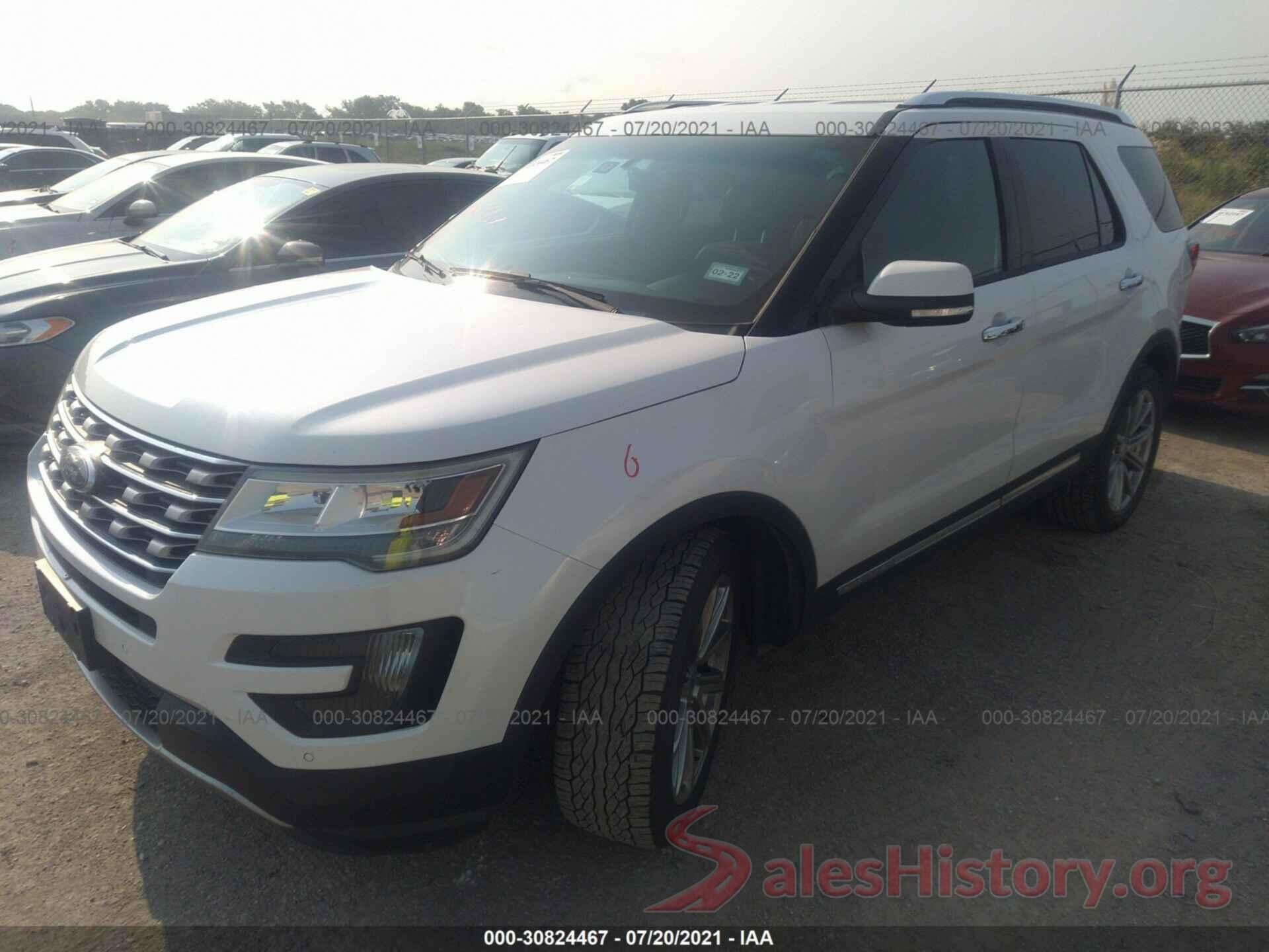 1FM5K7F84GGA29570 2016 FORD EXPLORER