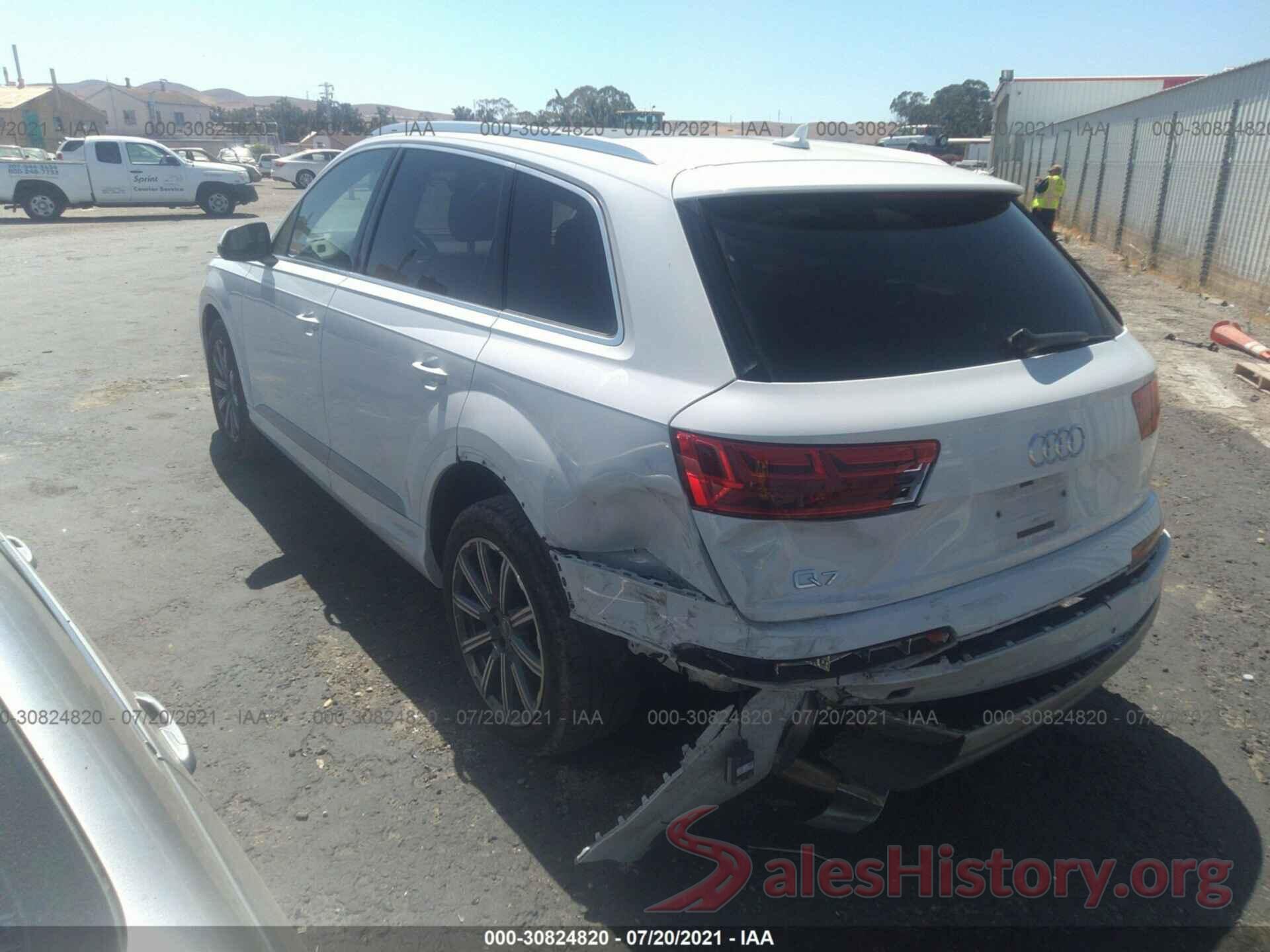 WA1AAAF70KD007824 2019 AUDI Q7