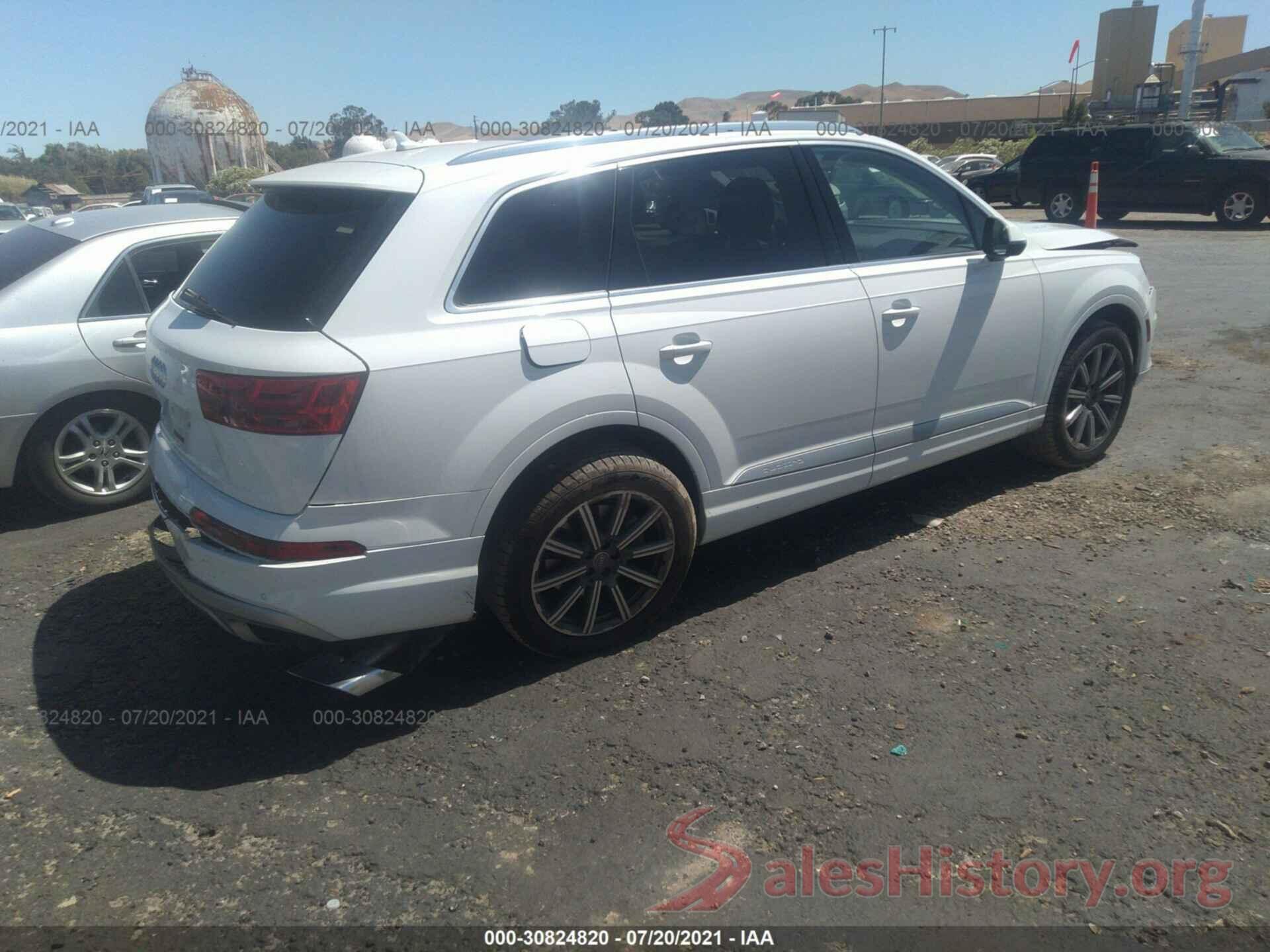 WA1AAAF70KD007824 2019 AUDI Q7