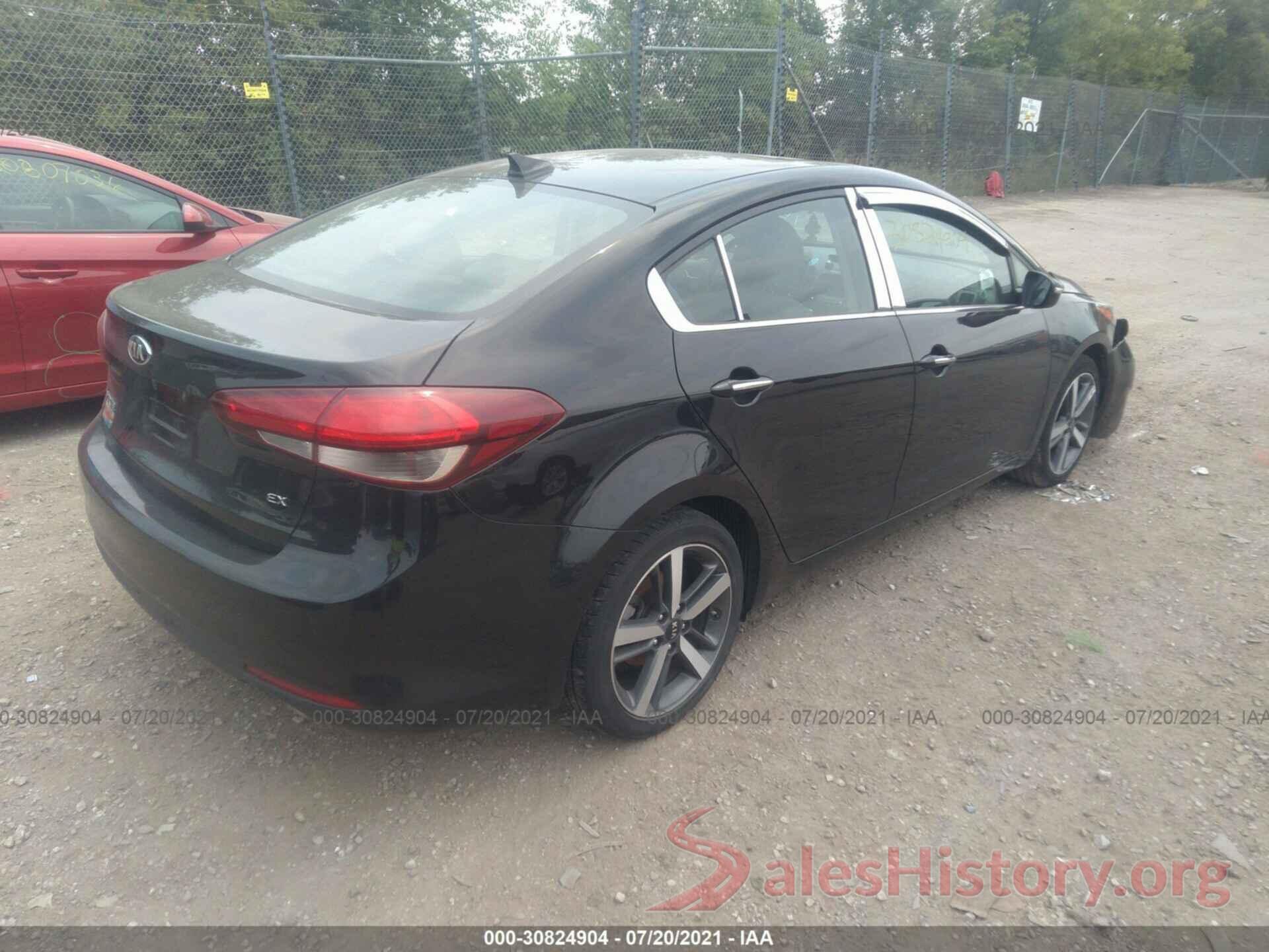 3KPFL4A8XHE091858 2017 KIA FORTE