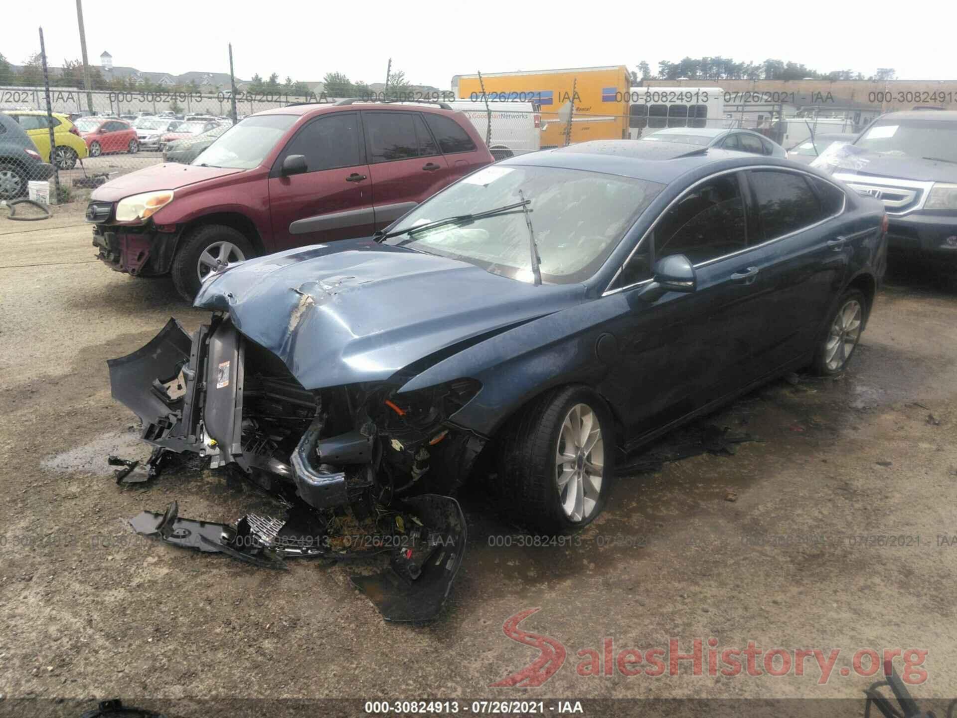 3FA6P0SU1KR108822 2019 FORD FUSION ENERGI