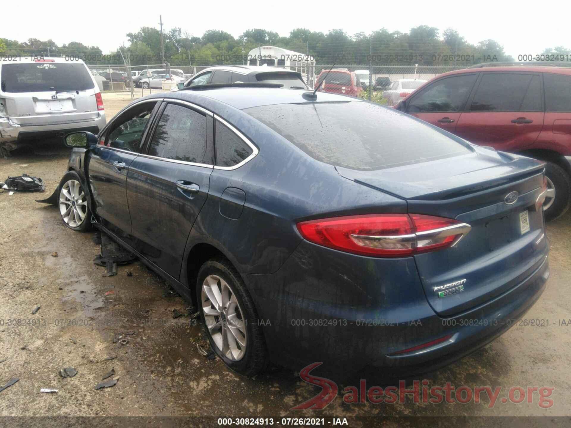 3FA6P0SU1KR108822 2019 FORD FUSION ENERGI