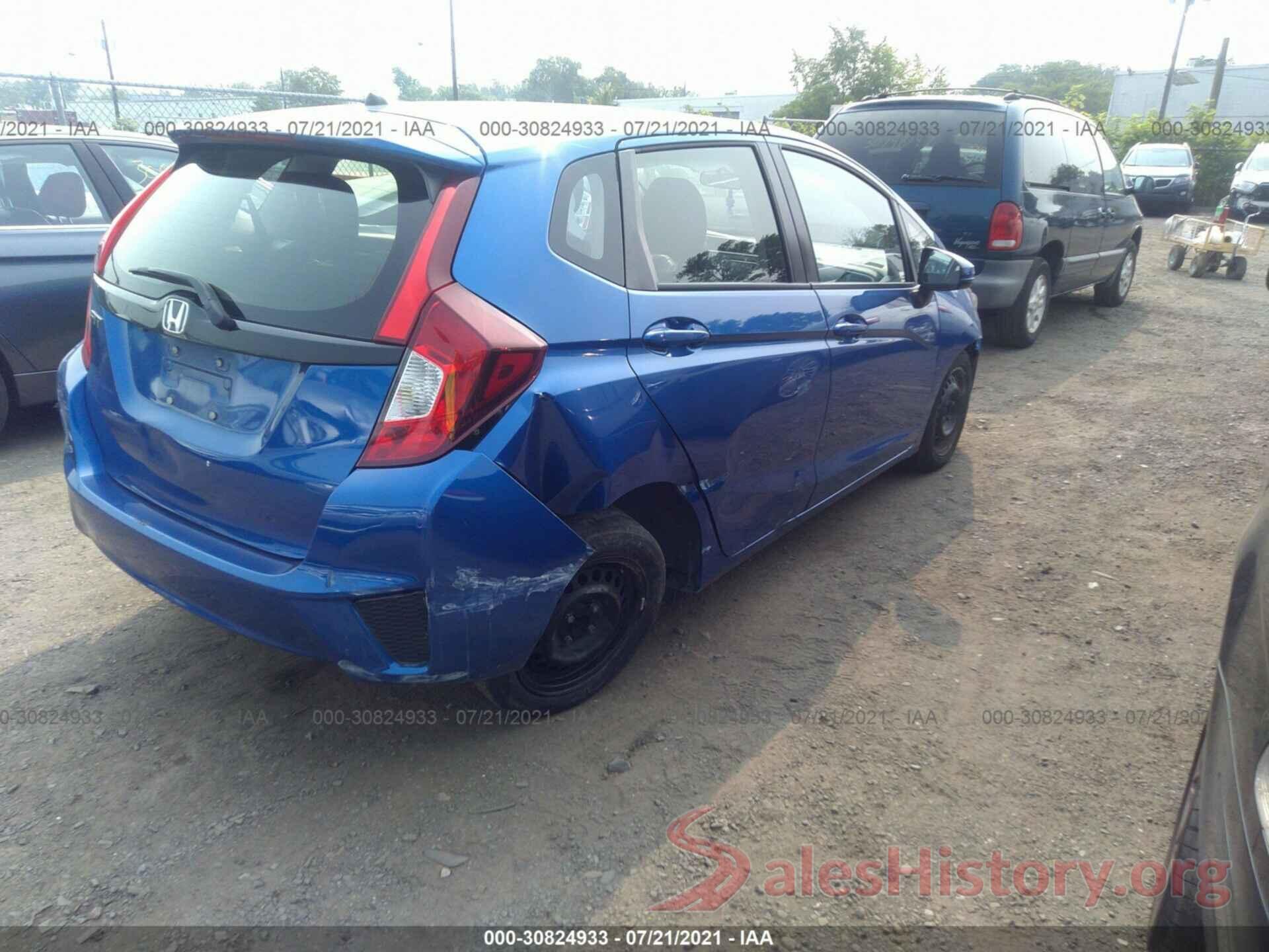 JHMGK5H57GX026942 2016 HONDA FIT