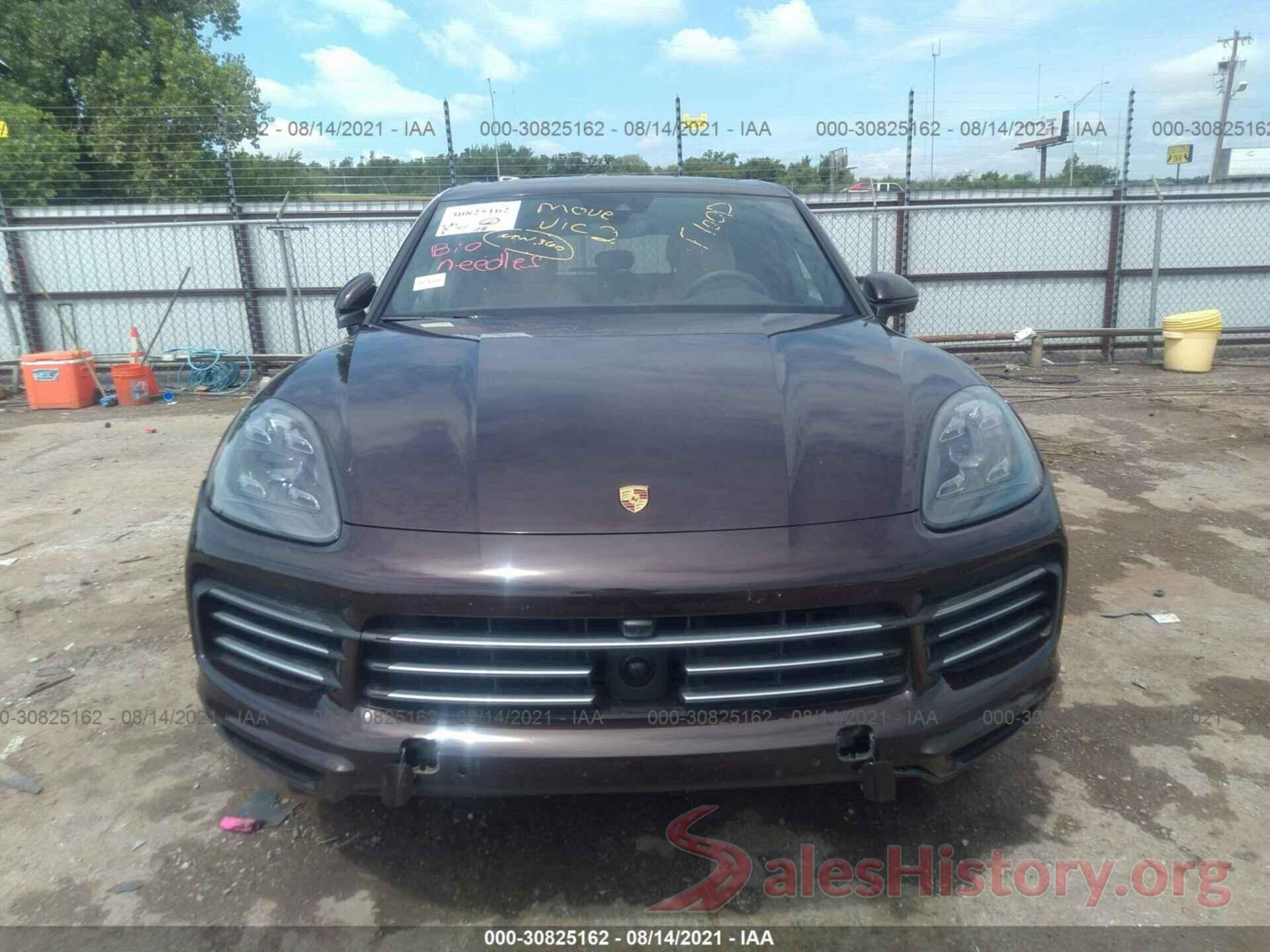 WP1AA2AY6LDA08388 2020 PORSCHE CAYENNE