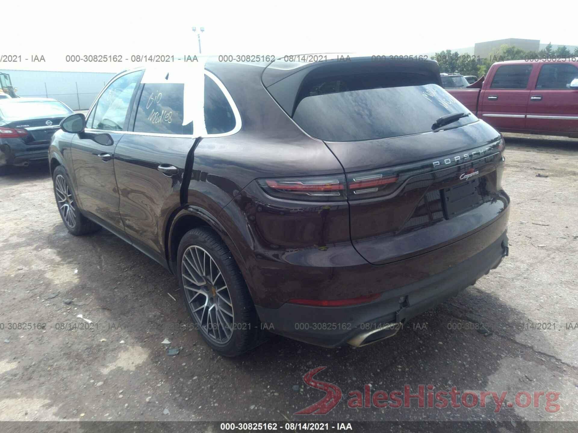 WP1AA2AY6LDA08388 2020 PORSCHE CAYENNE