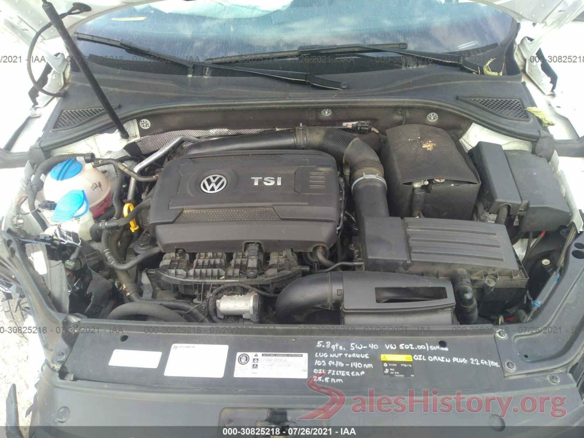 1VWDT7A38HC061064 2017 VOLKSWAGEN PASSAT