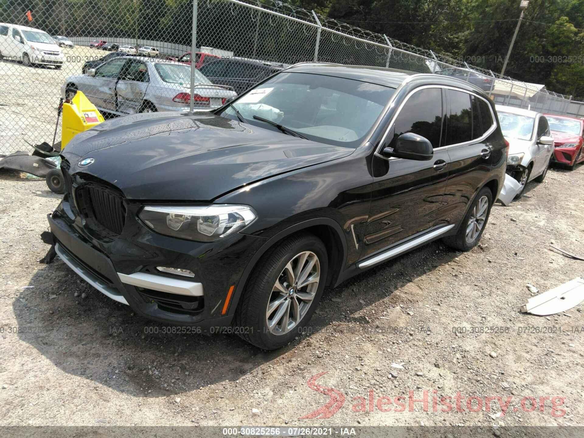 5UXTR9C56JLD68165 2018 BMW X3