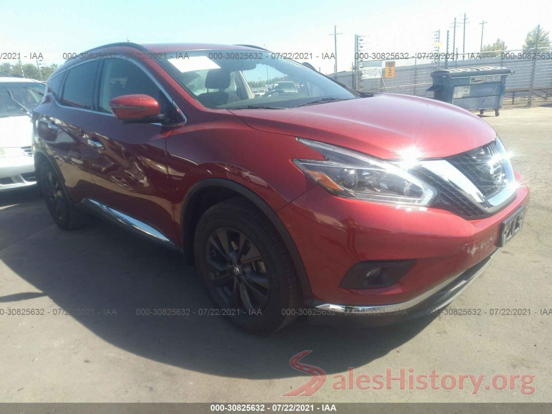 5N1AZ2MG7JN101341 2018 NISSAN MURANO