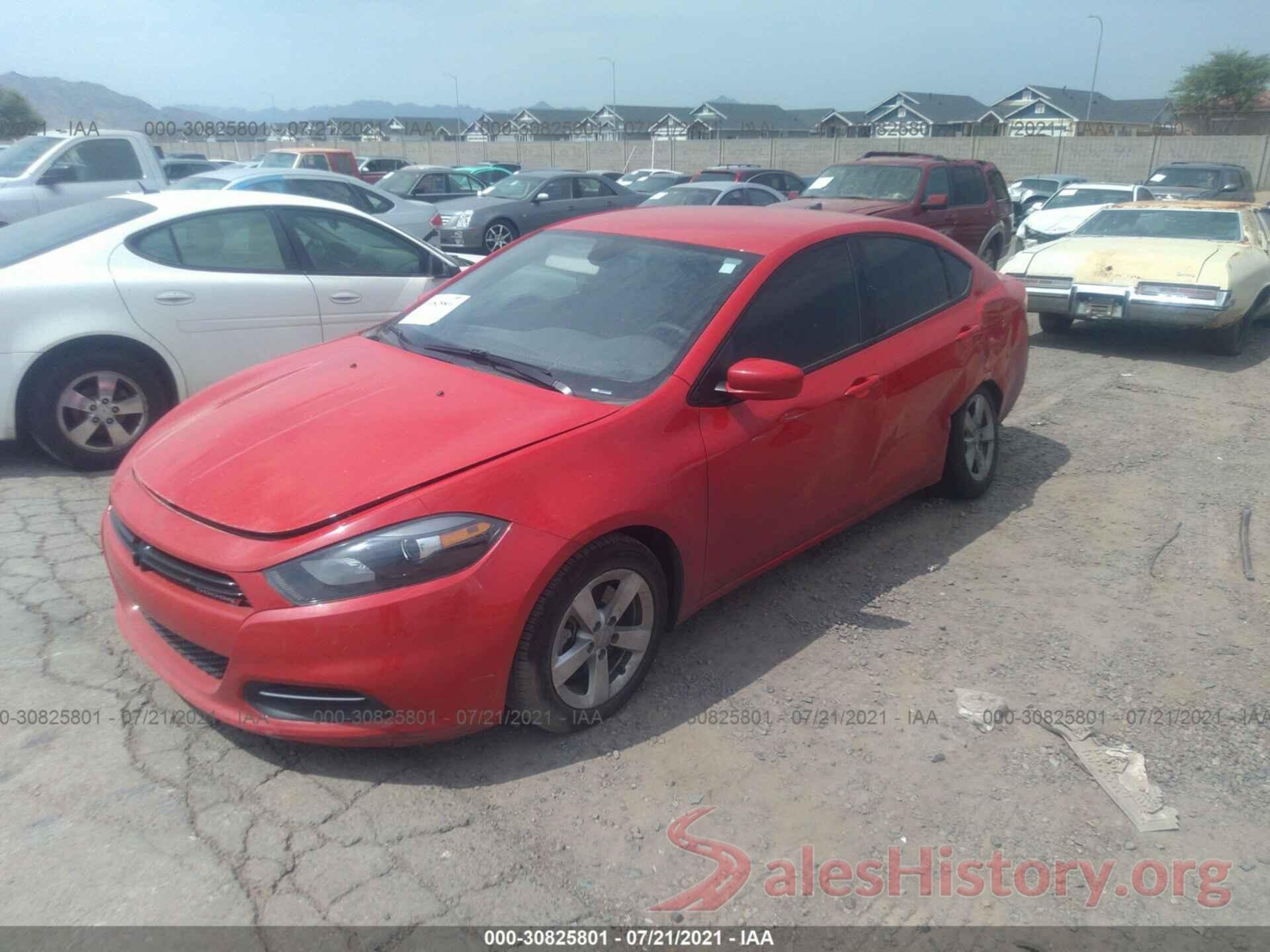 1C3CDFBB2GD645209 2016 DODGE DART