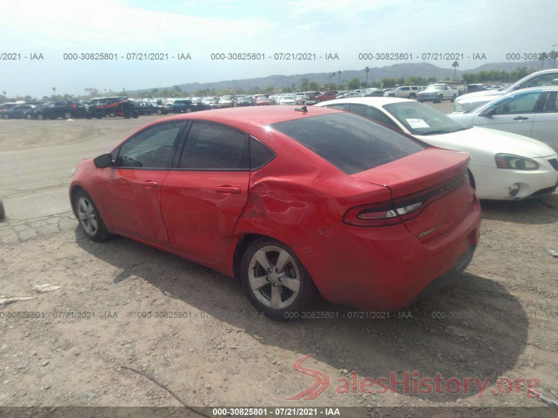 1C3CDFBB2GD645209 2016 DODGE DART