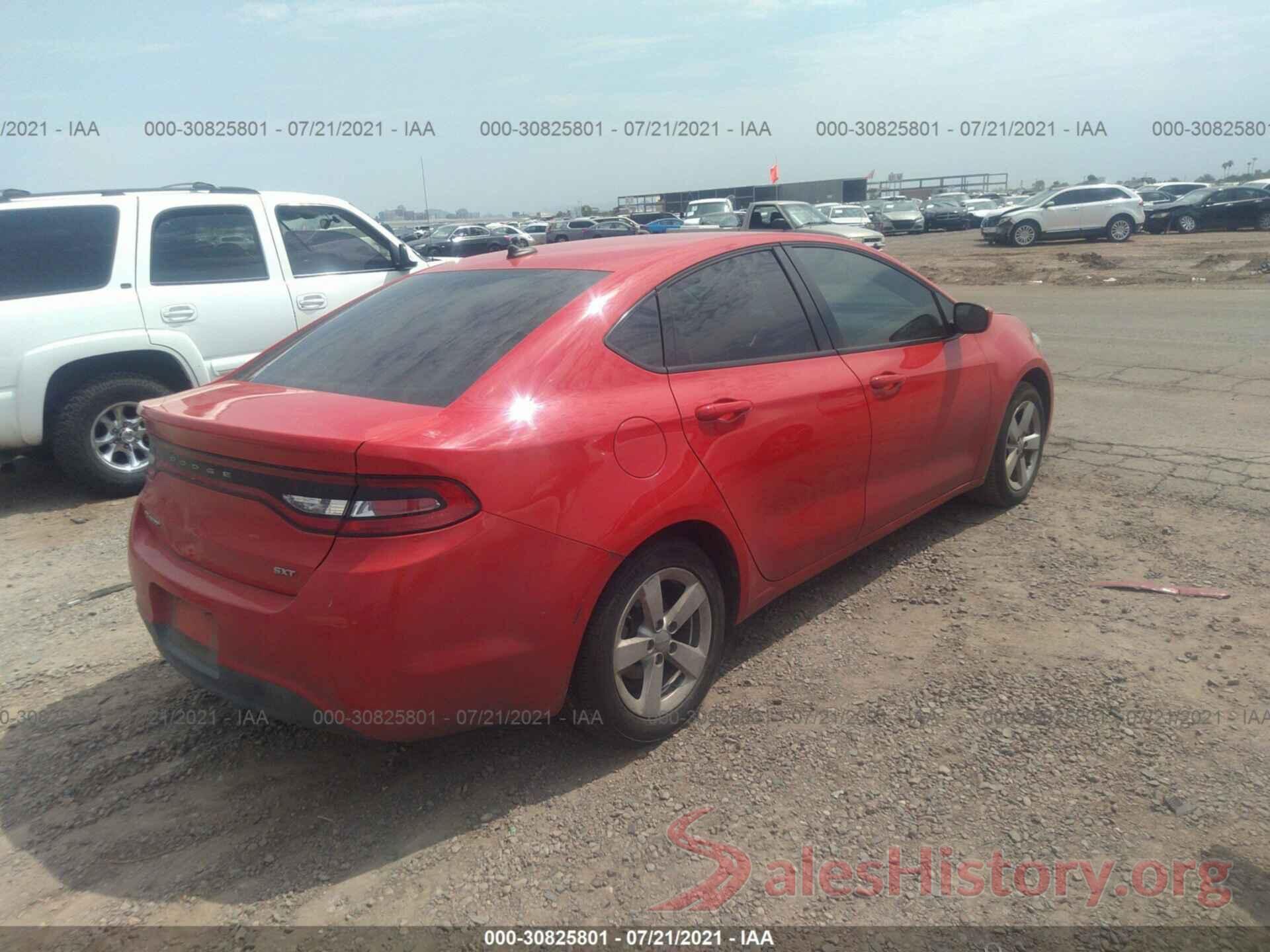 1C3CDFBB2GD645209 2016 DODGE DART