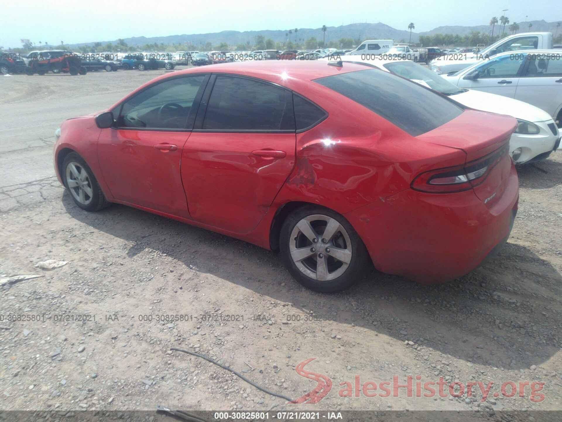 1C3CDFBB2GD645209 2016 DODGE DART