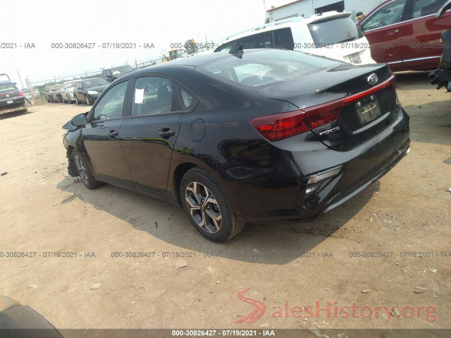 3KPF24AD3ME349602 2021 KIA FORTE