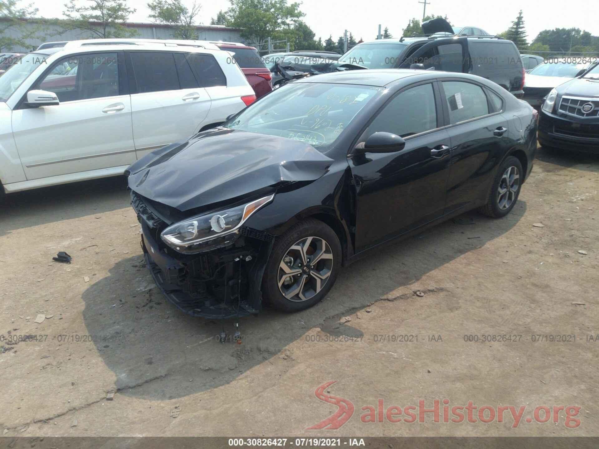 3KPF24AD3ME349602 2021 KIA FORTE