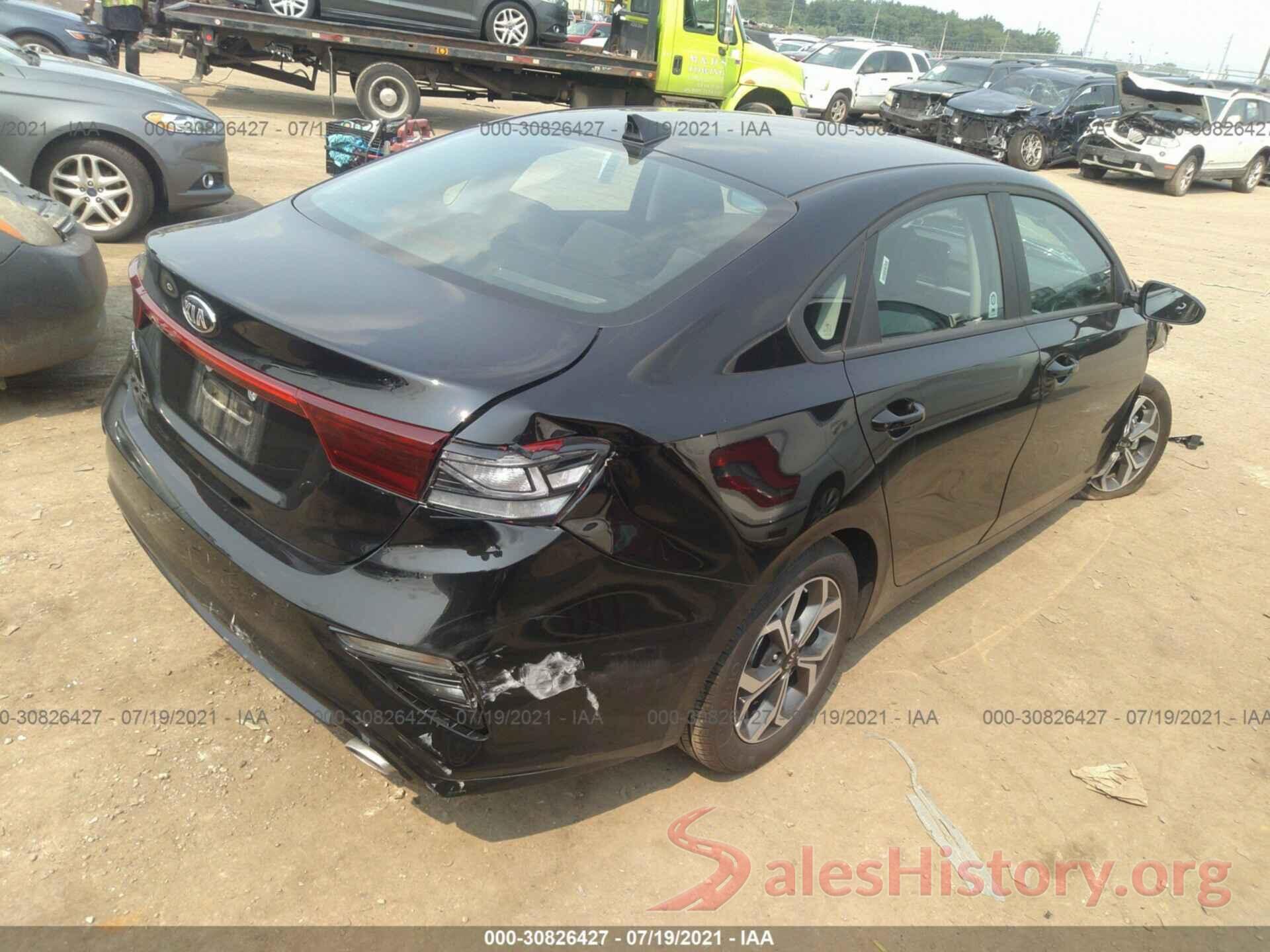 3KPF24AD3ME349602 2021 KIA FORTE