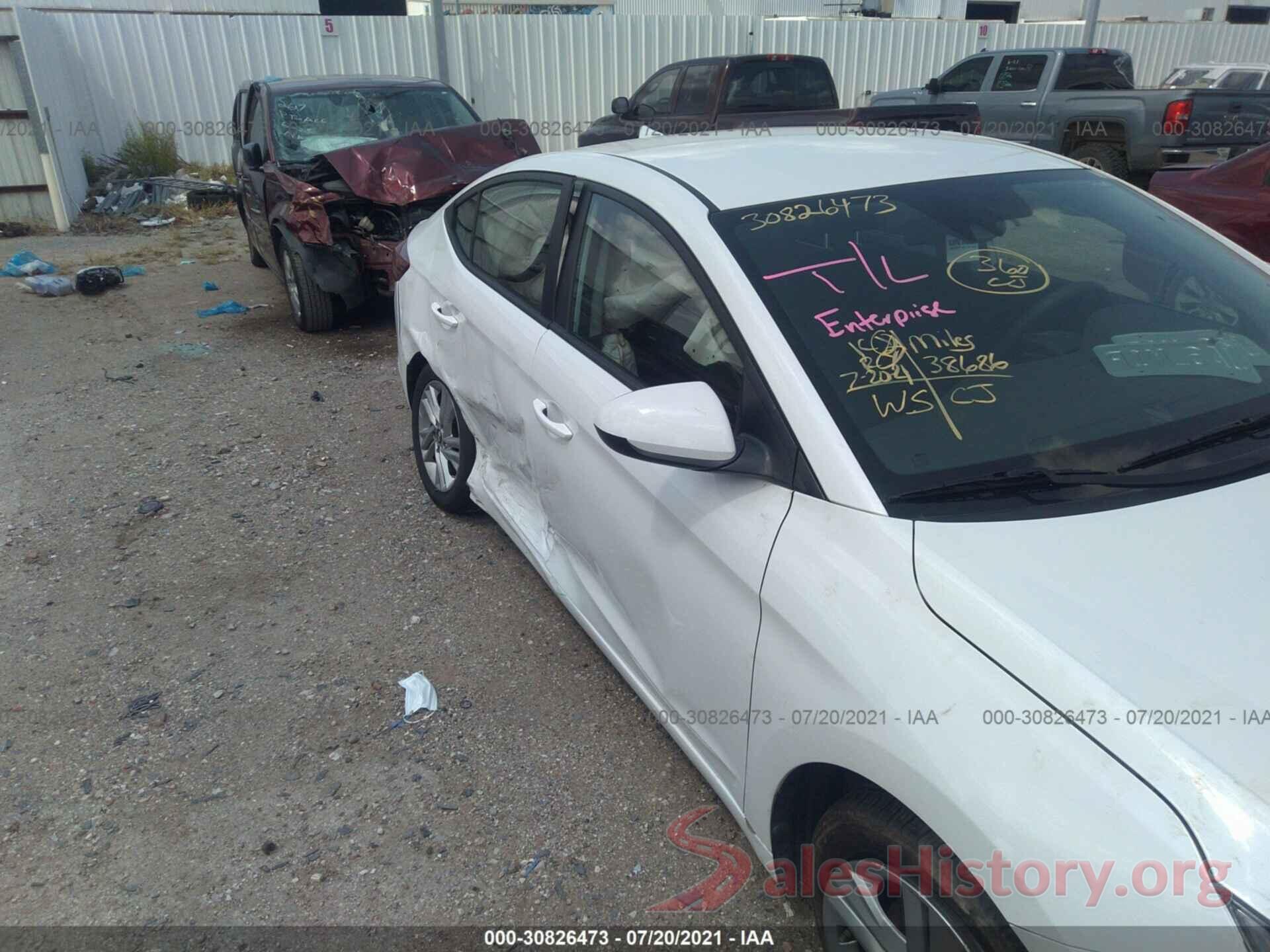 5NPD84LF0LH574526 2020 HYUNDAI ELANTRA