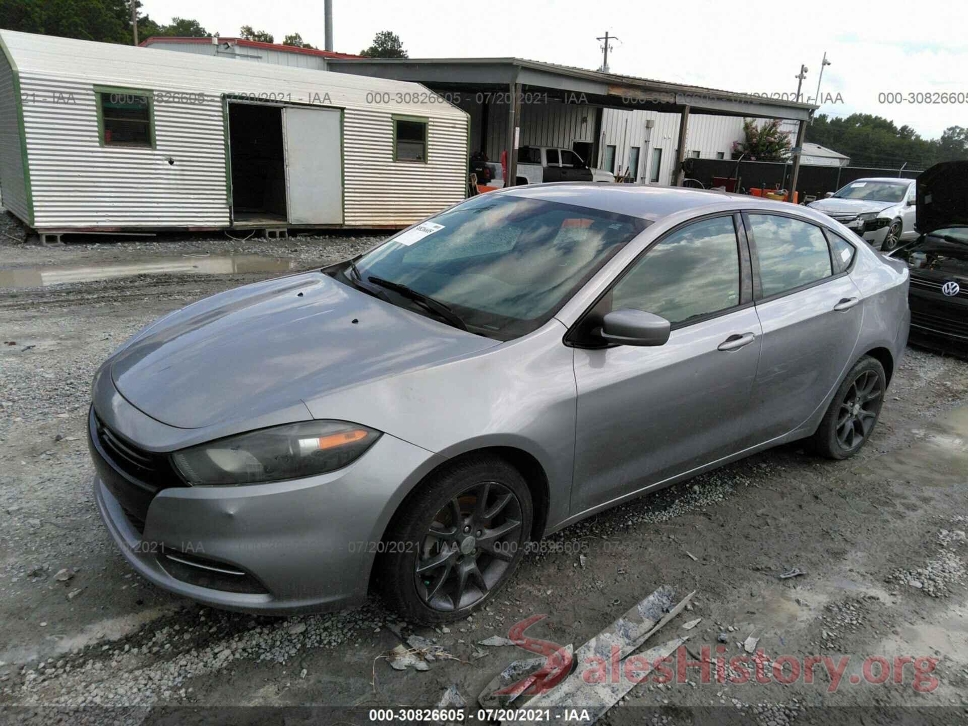 1C3CDFAA7GD728921 2016 DODGE DART