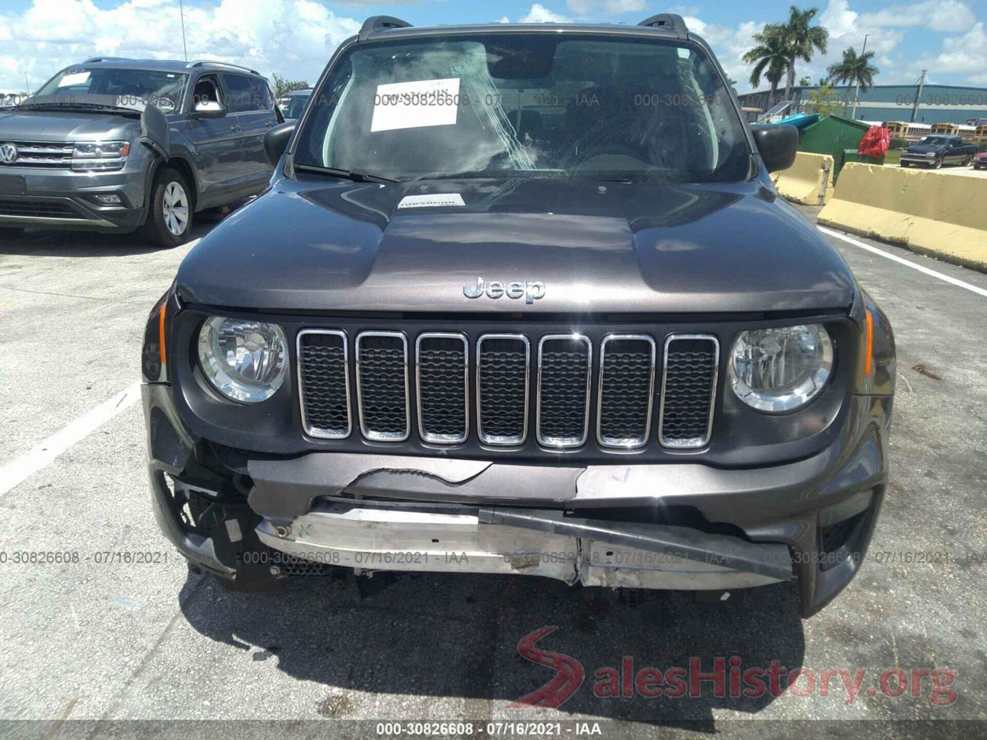 ZACNJAAB0KPK49353 2019 JEEP RENEGADE