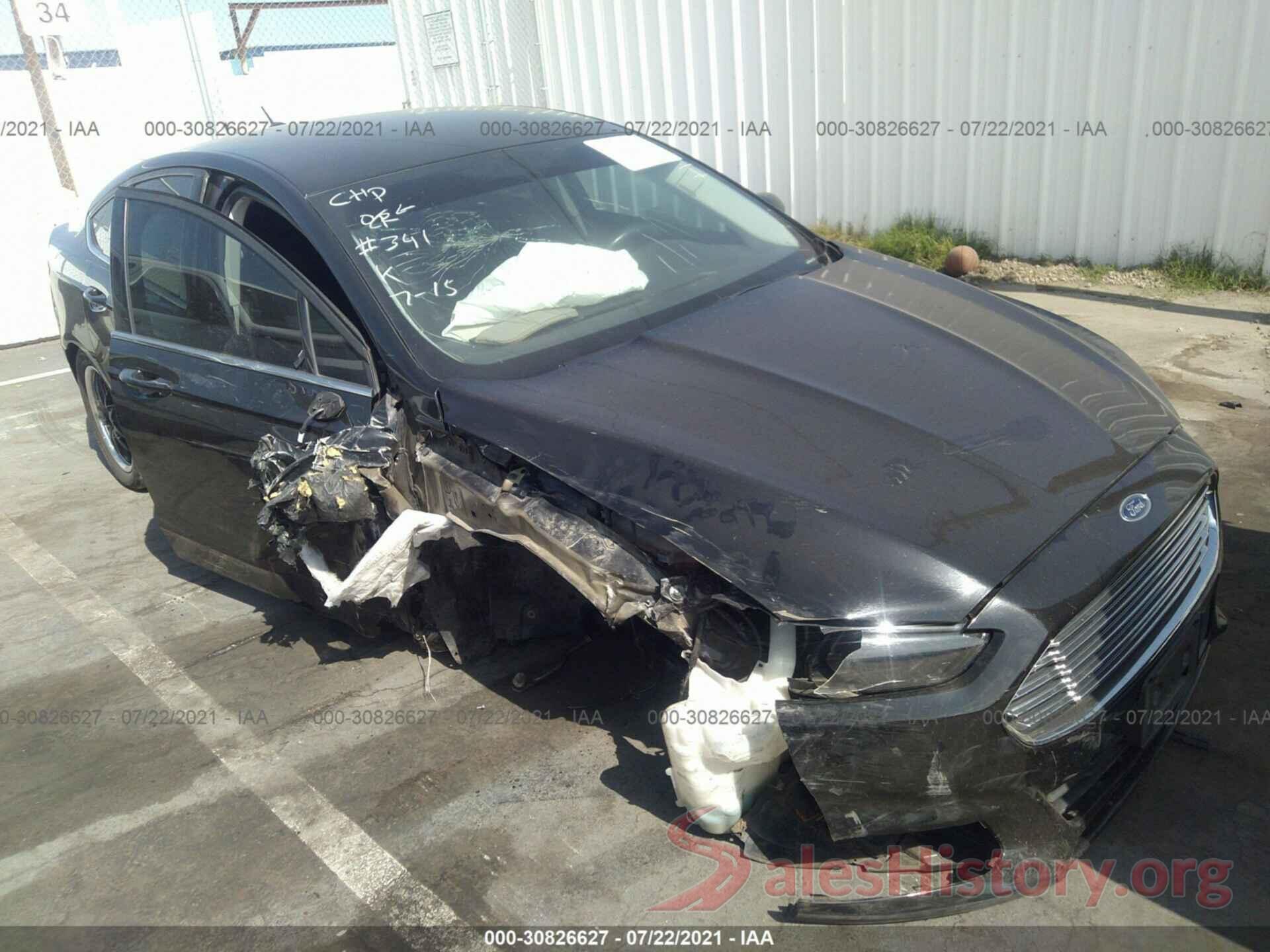 3FA6P0H7XGR397269 2016 FORD FUSION