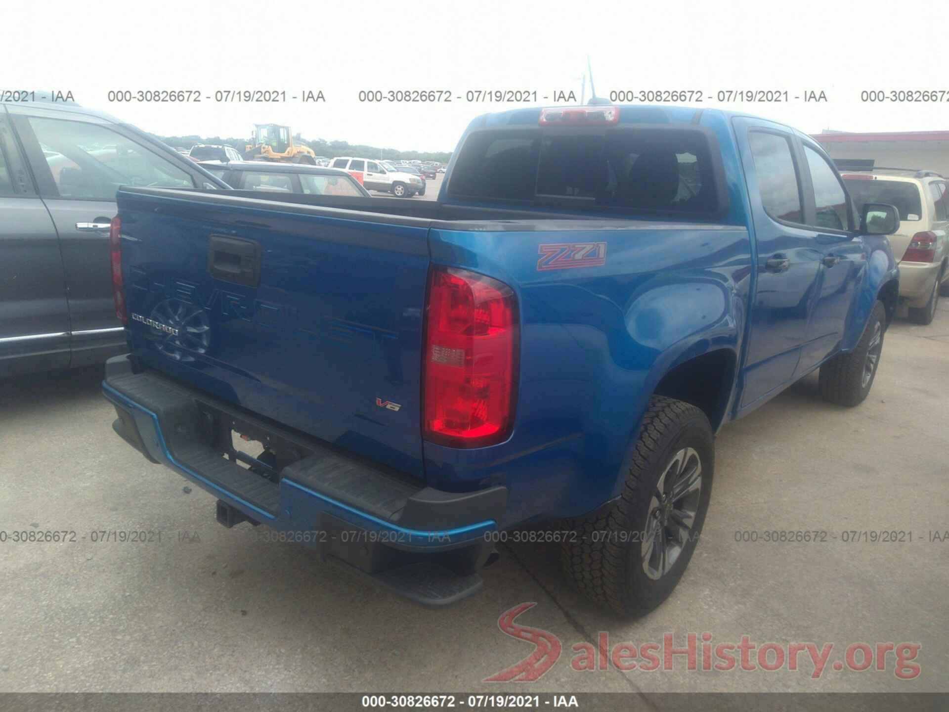 1GCGSDEN3M1123795 2021 CHEVROLET COLORADO