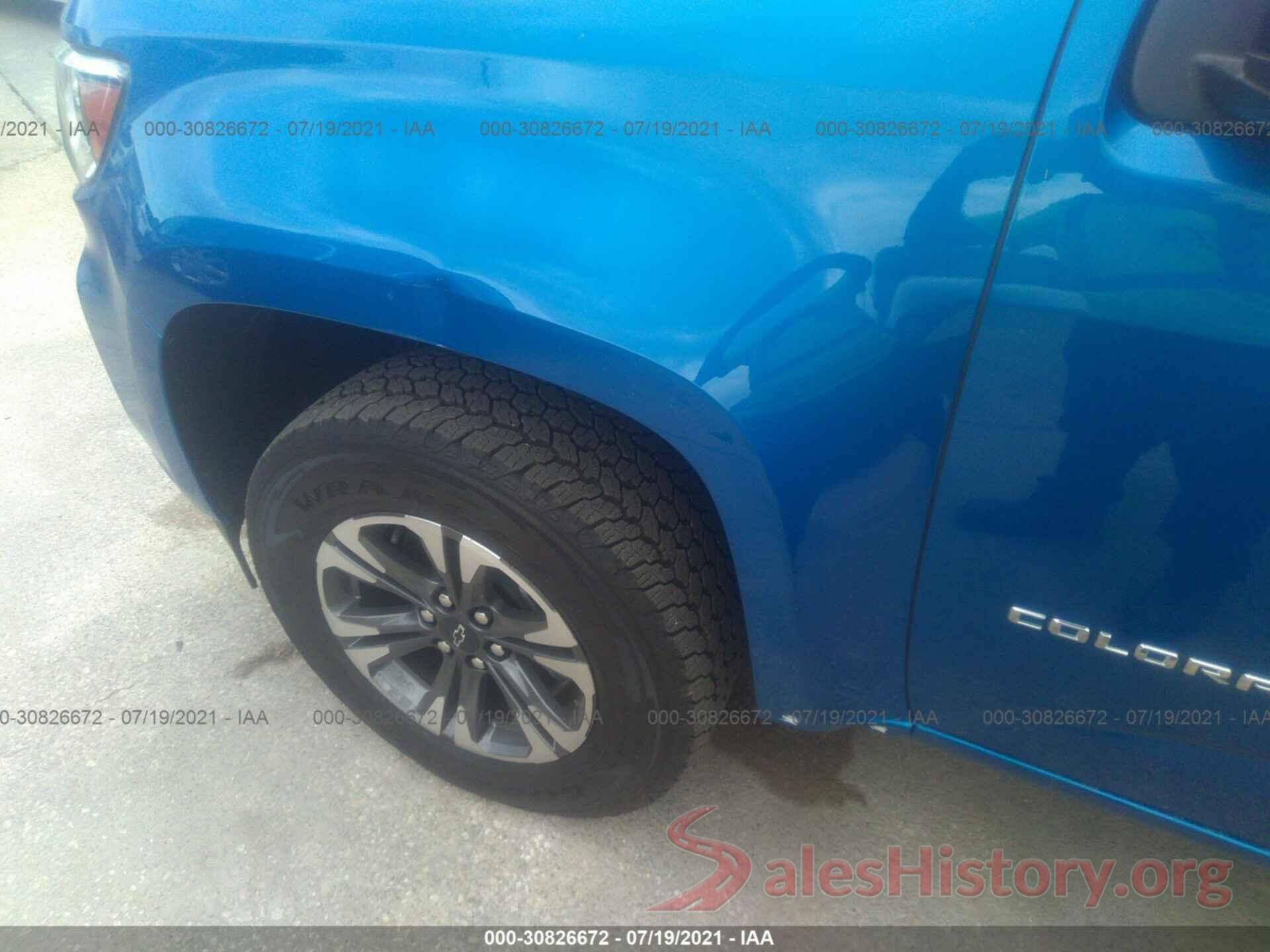 1GCGSDEN3M1123795 2021 CHEVROLET COLORADO