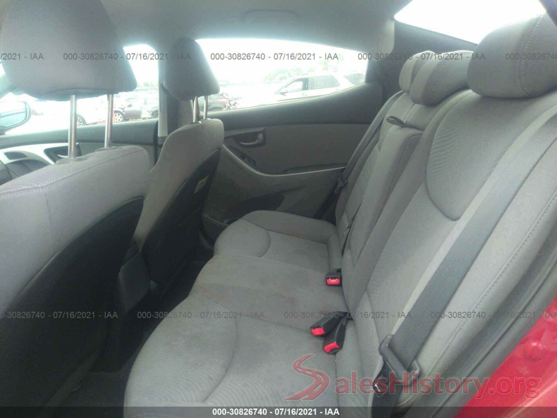 KMHDH4AE6GU491507 2016 HYUNDAI ELANTRA