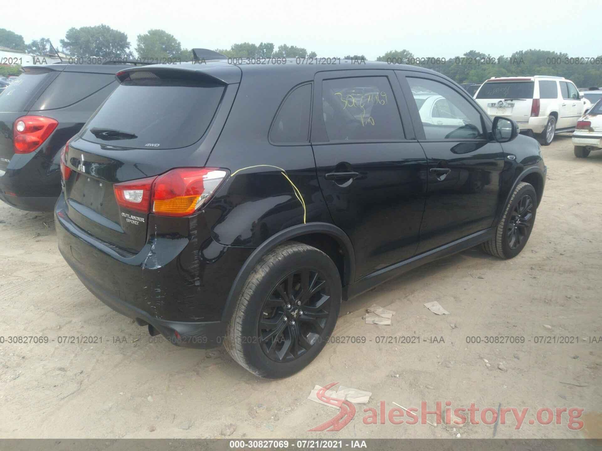 JA4AR3AU6HZ051873 2017 MITSUBISHI OUTLANDER SPORT