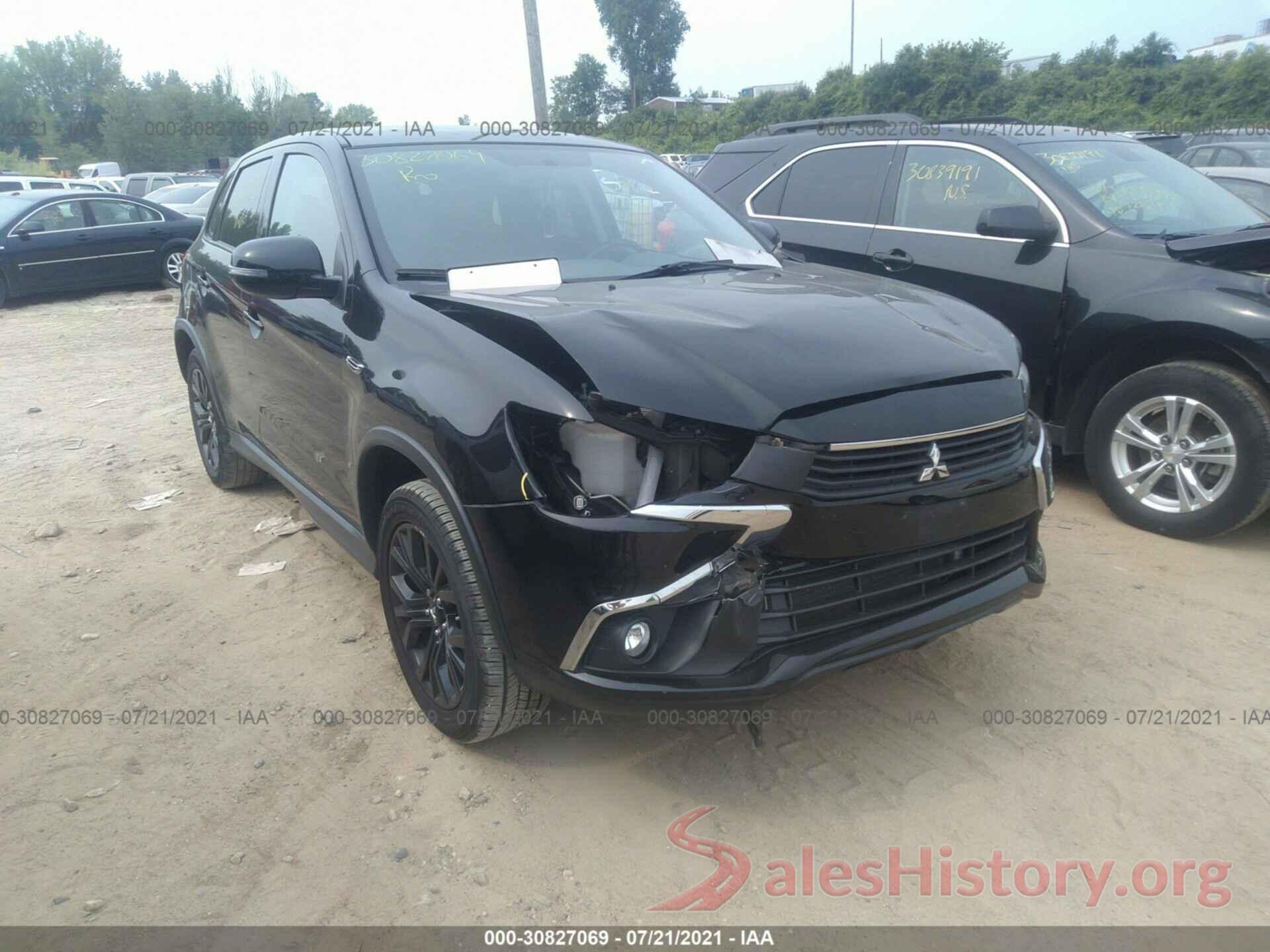 JA4AR3AU6HZ051873 2017 MITSUBISHI OUTLANDER SPORT