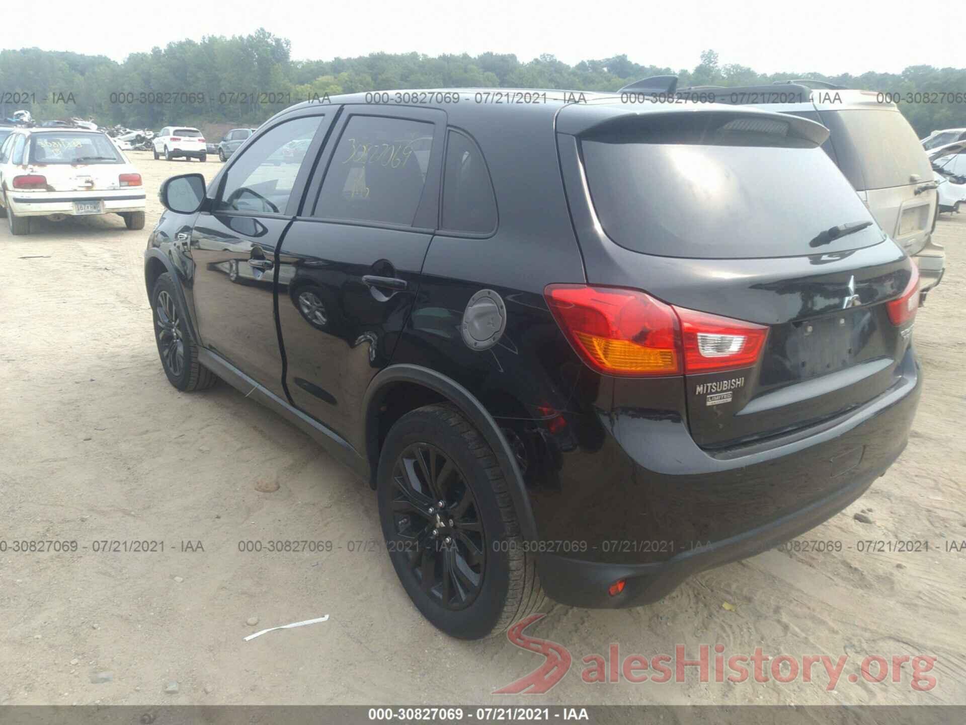 JA4AR3AU6HZ051873 2017 MITSUBISHI OUTLANDER SPORT