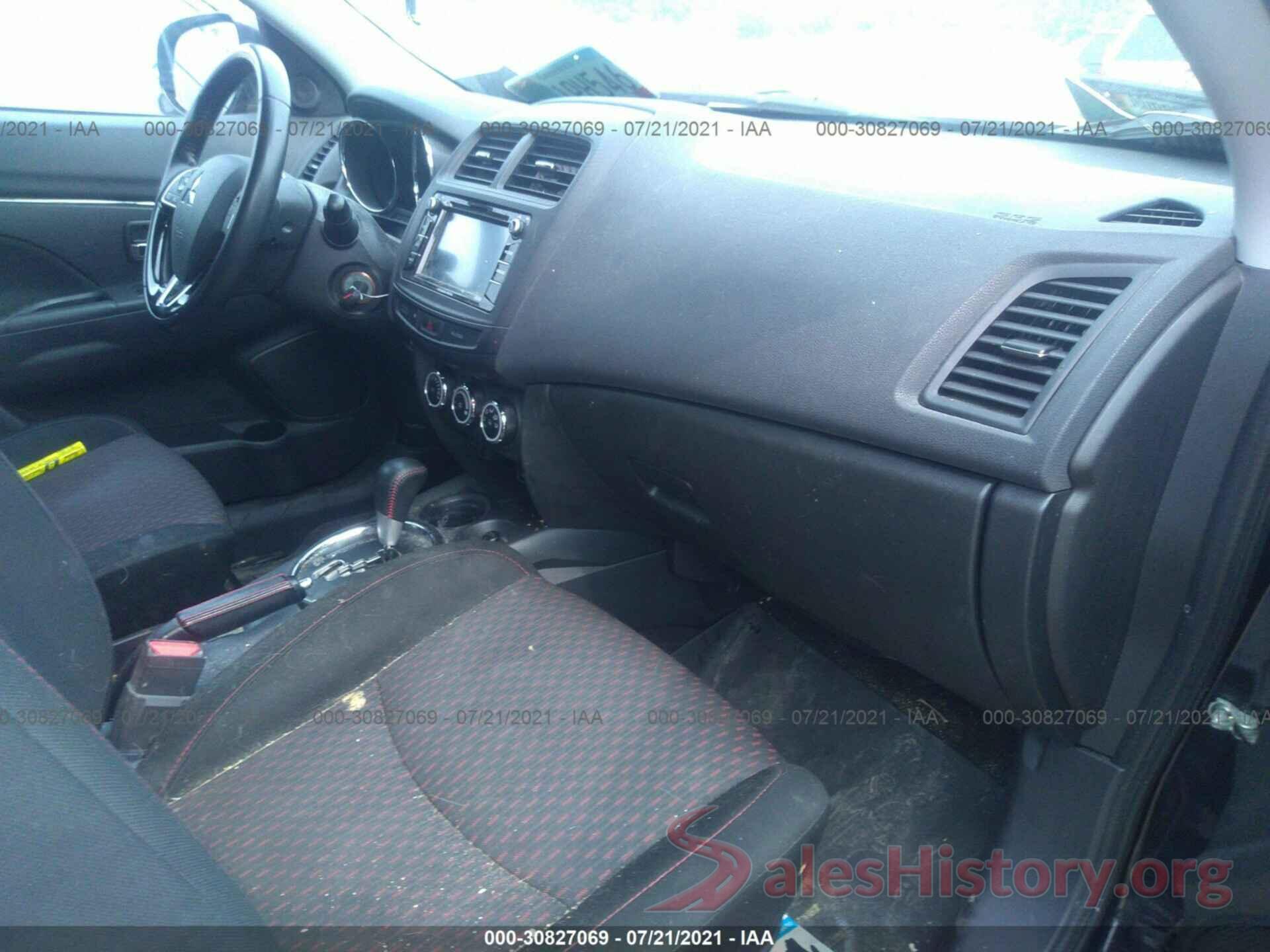 JA4AR3AU6HZ051873 2017 MITSUBISHI OUTLANDER SPORT