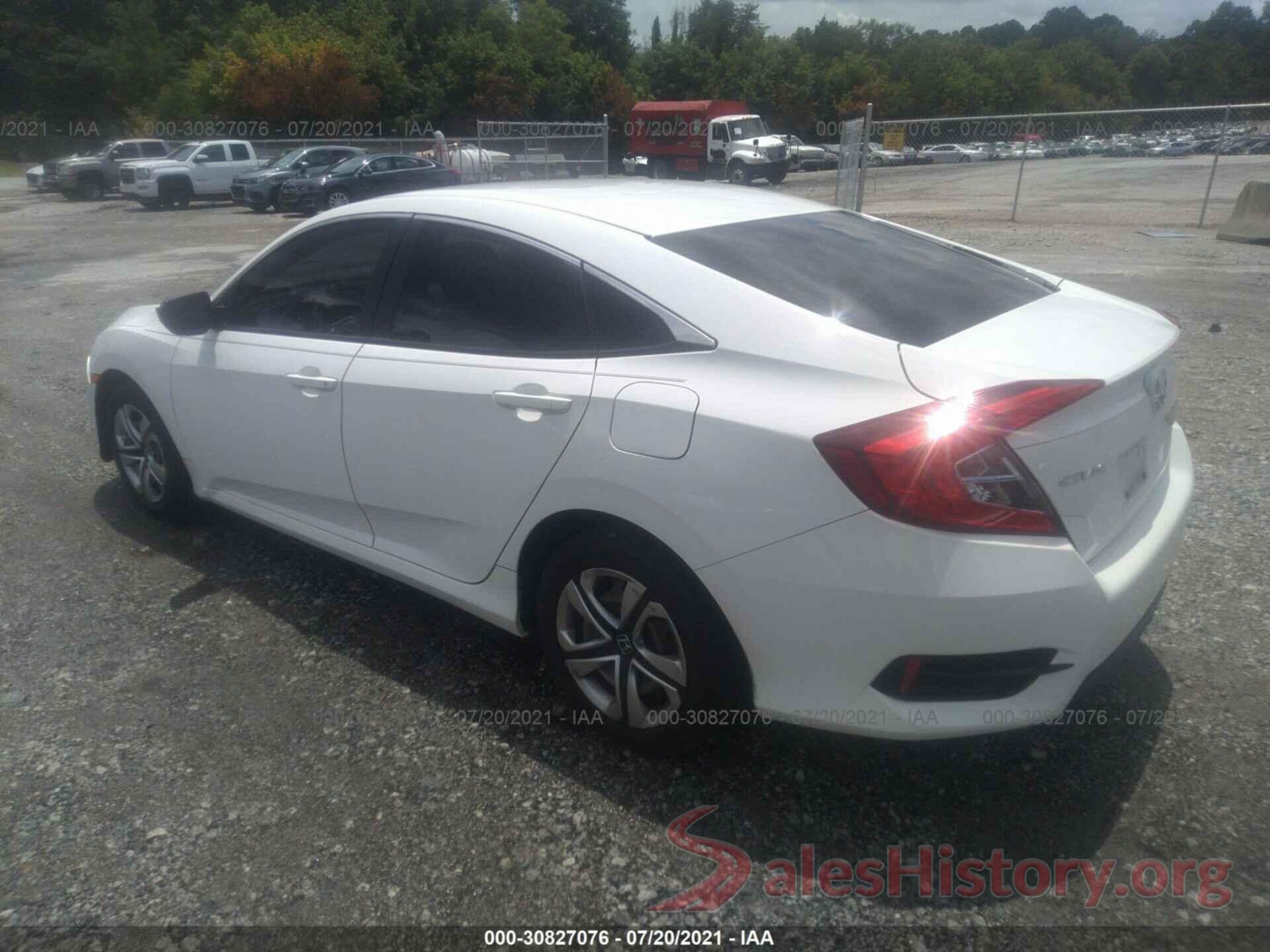 19XFC2F5XGE033508 2016 HONDA CIVIC SEDAN