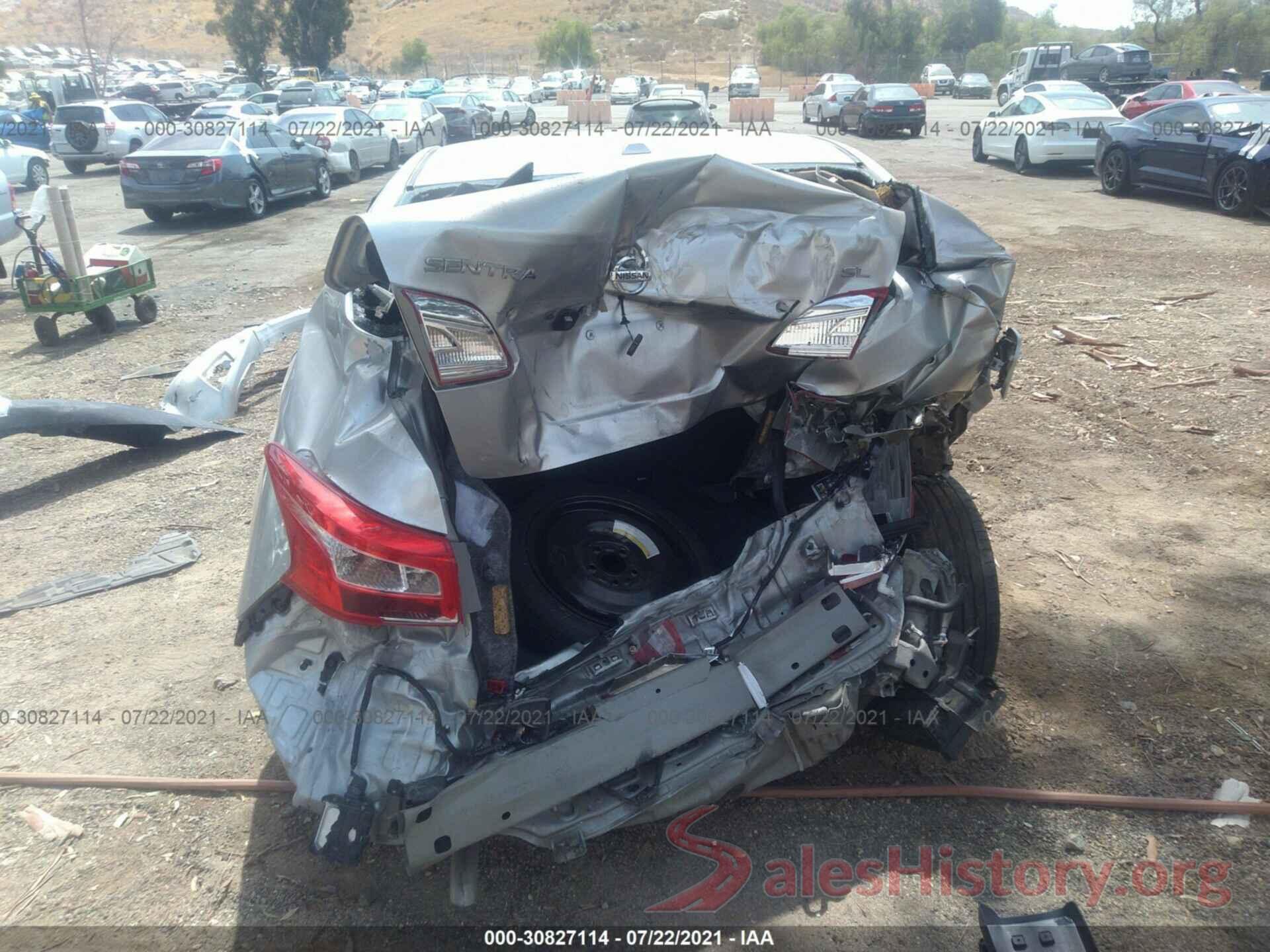 3N1AB7AP5KY229742 2019 NISSAN SENTRA