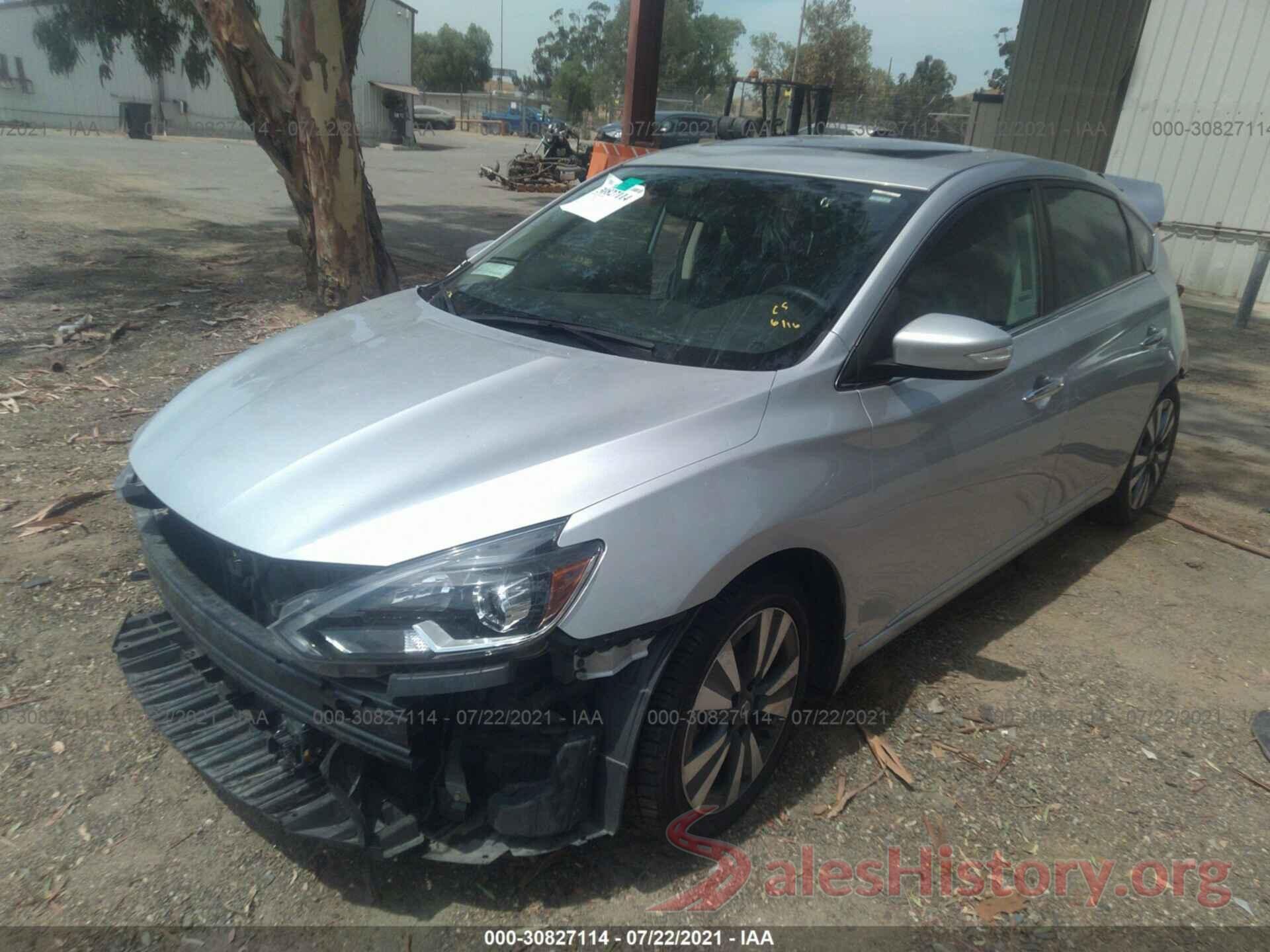 3N1AB7AP5KY229742 2019 NISSAN SENTRA