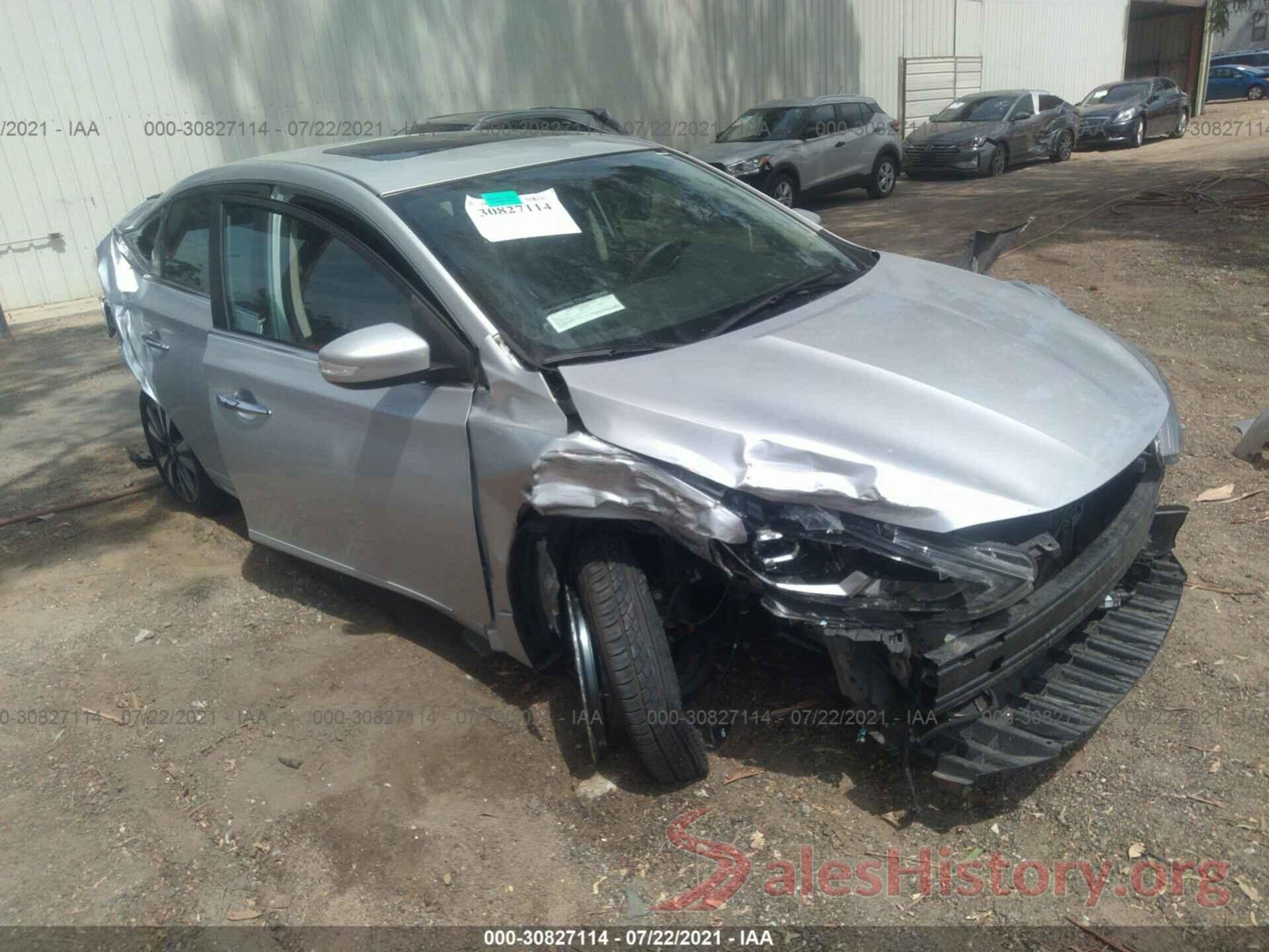 3N1AB7AP5KY229742 2019 NISSAN SENTRA