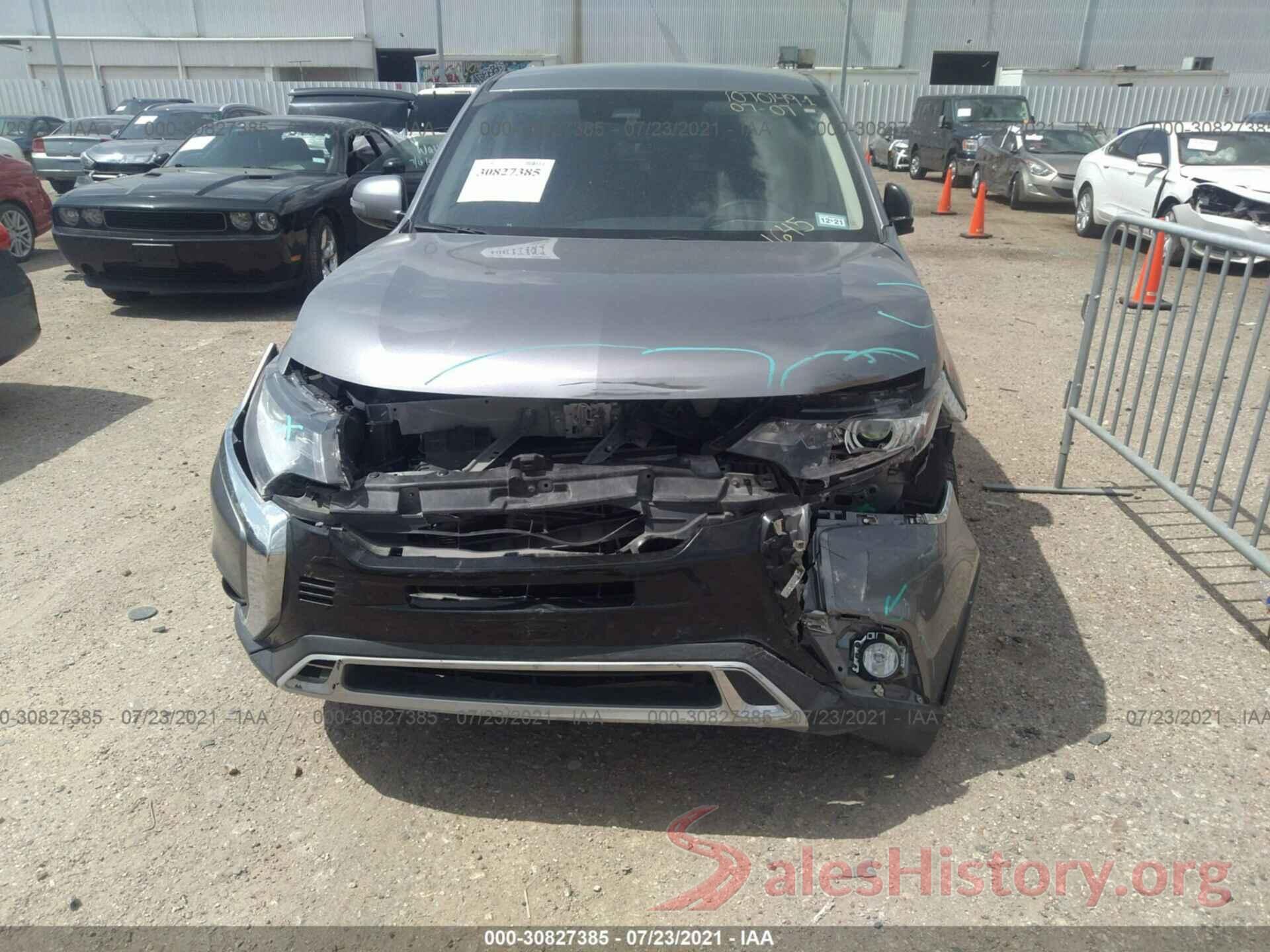 JA4AZ3A32LZ011645 2020 MITSUBISHI OUTLANDER