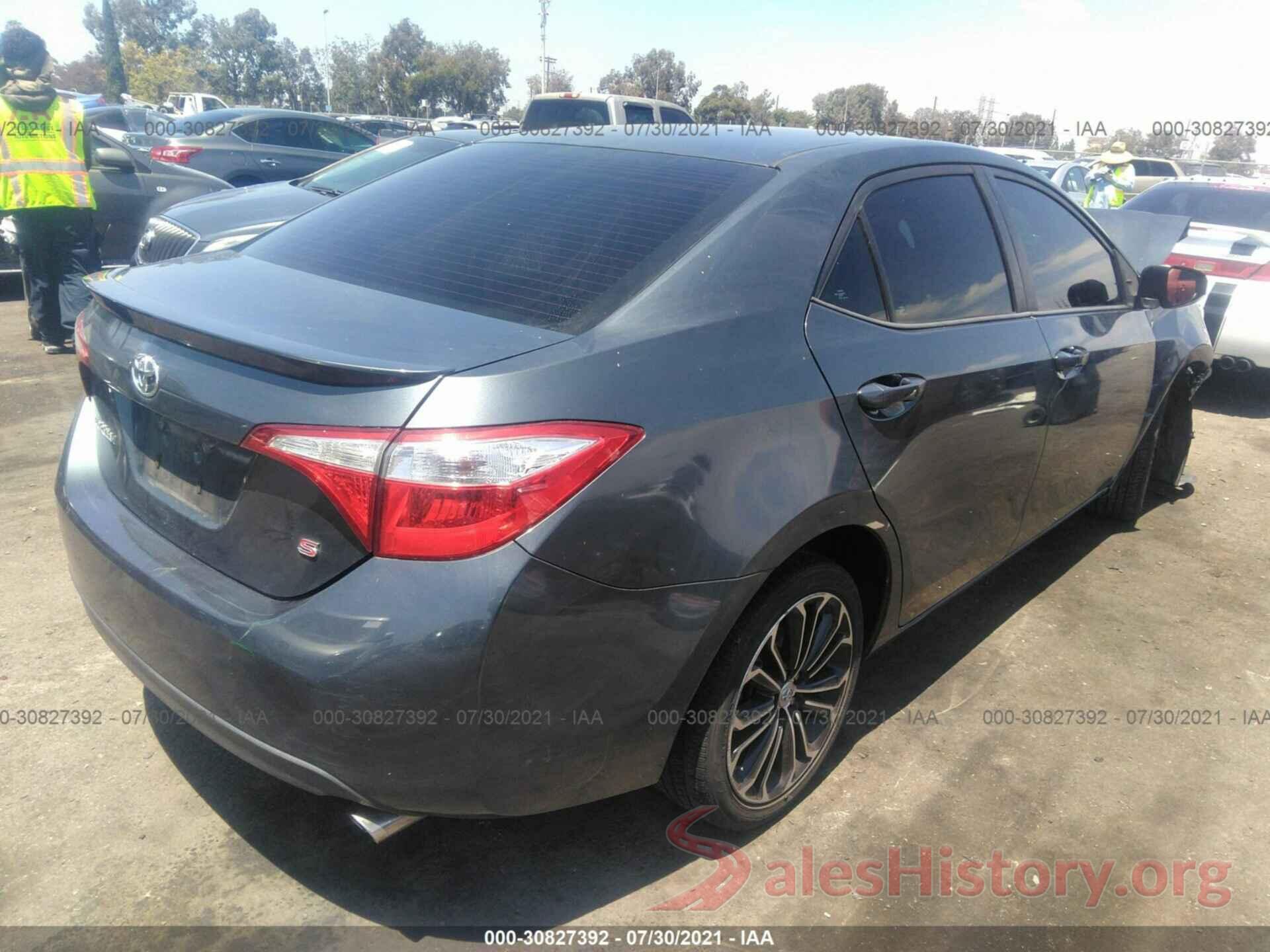 5YFBURHE1GP399955 2016 TOYOTA COROLLA