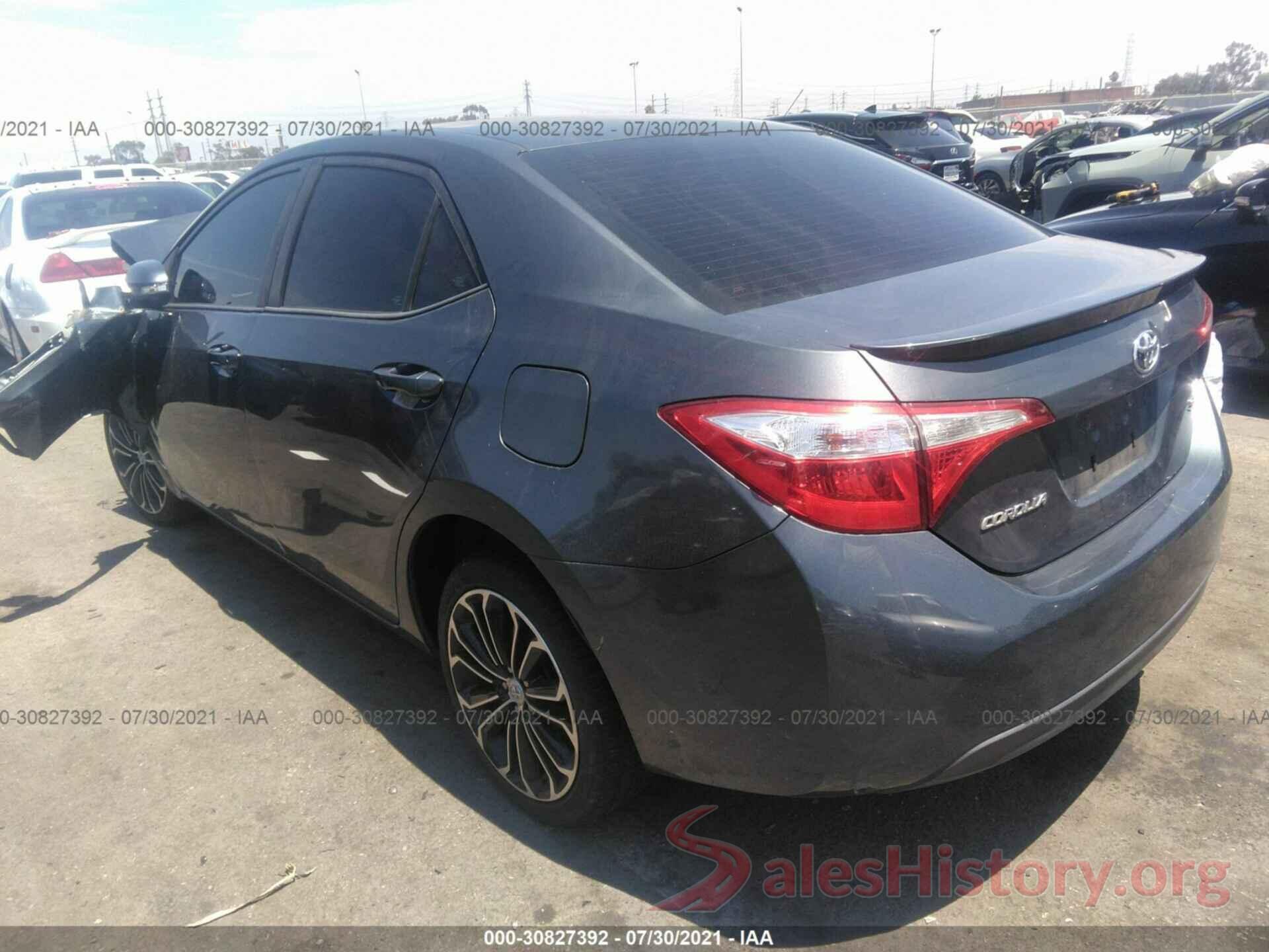 5YFBURHE1GP399955 2016 TOYOTA COROLLA