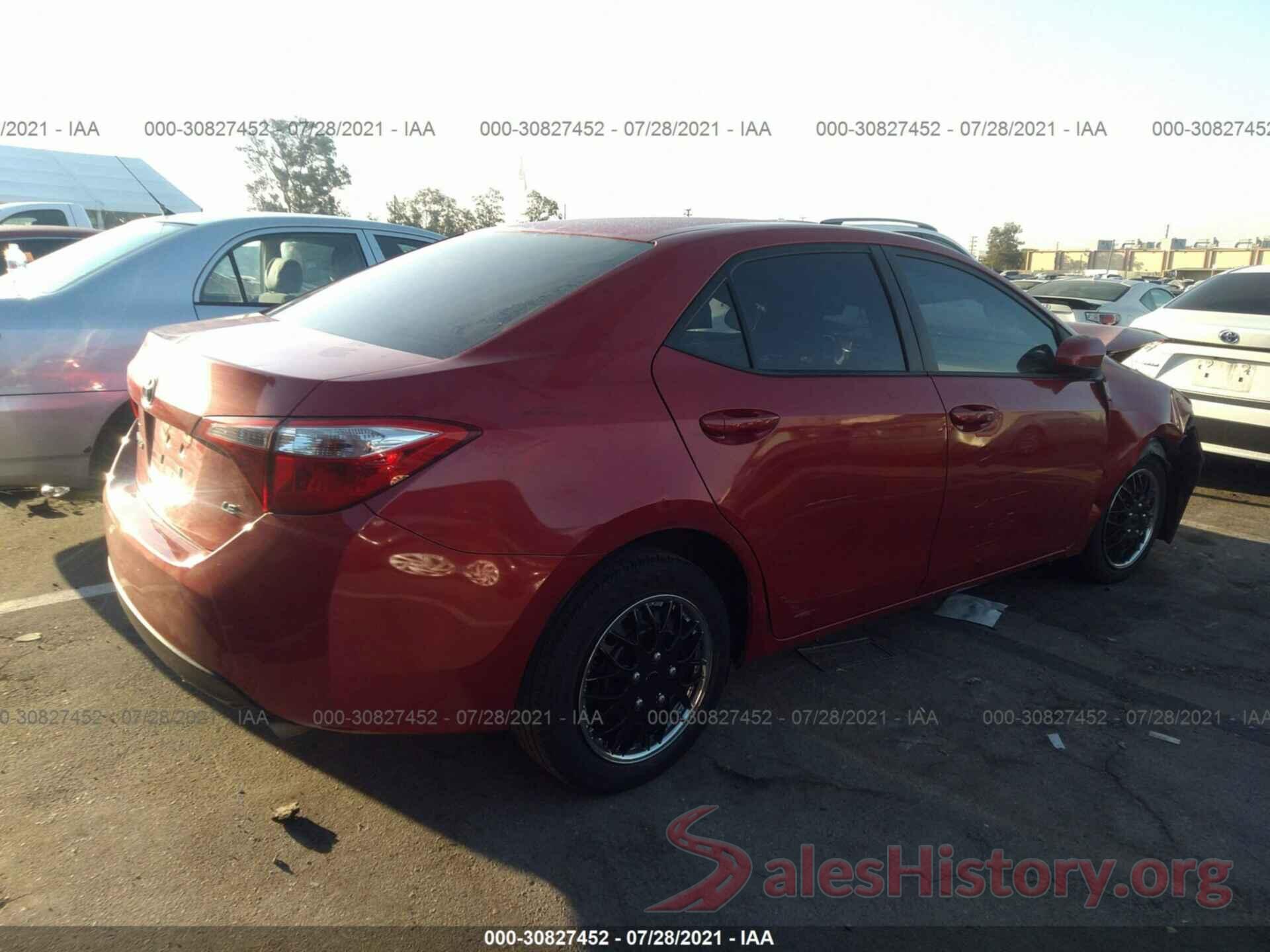 5YFBURHE7GP407606 2016 TOYOTA COROLLA