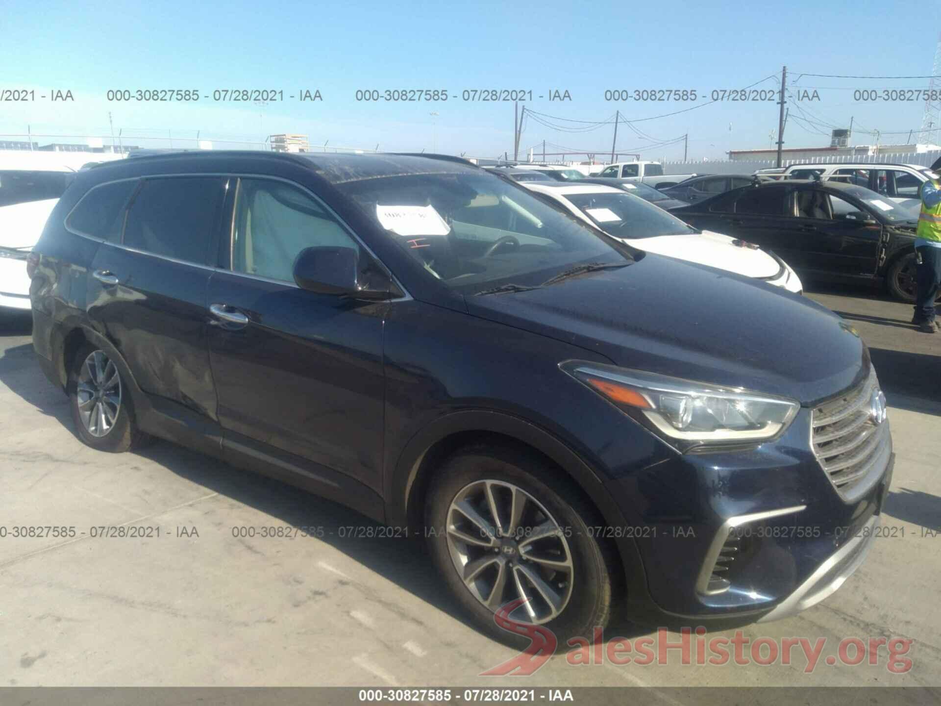 KM8SM4HF4HU176398 2017 HYUNDAI SANTA FE