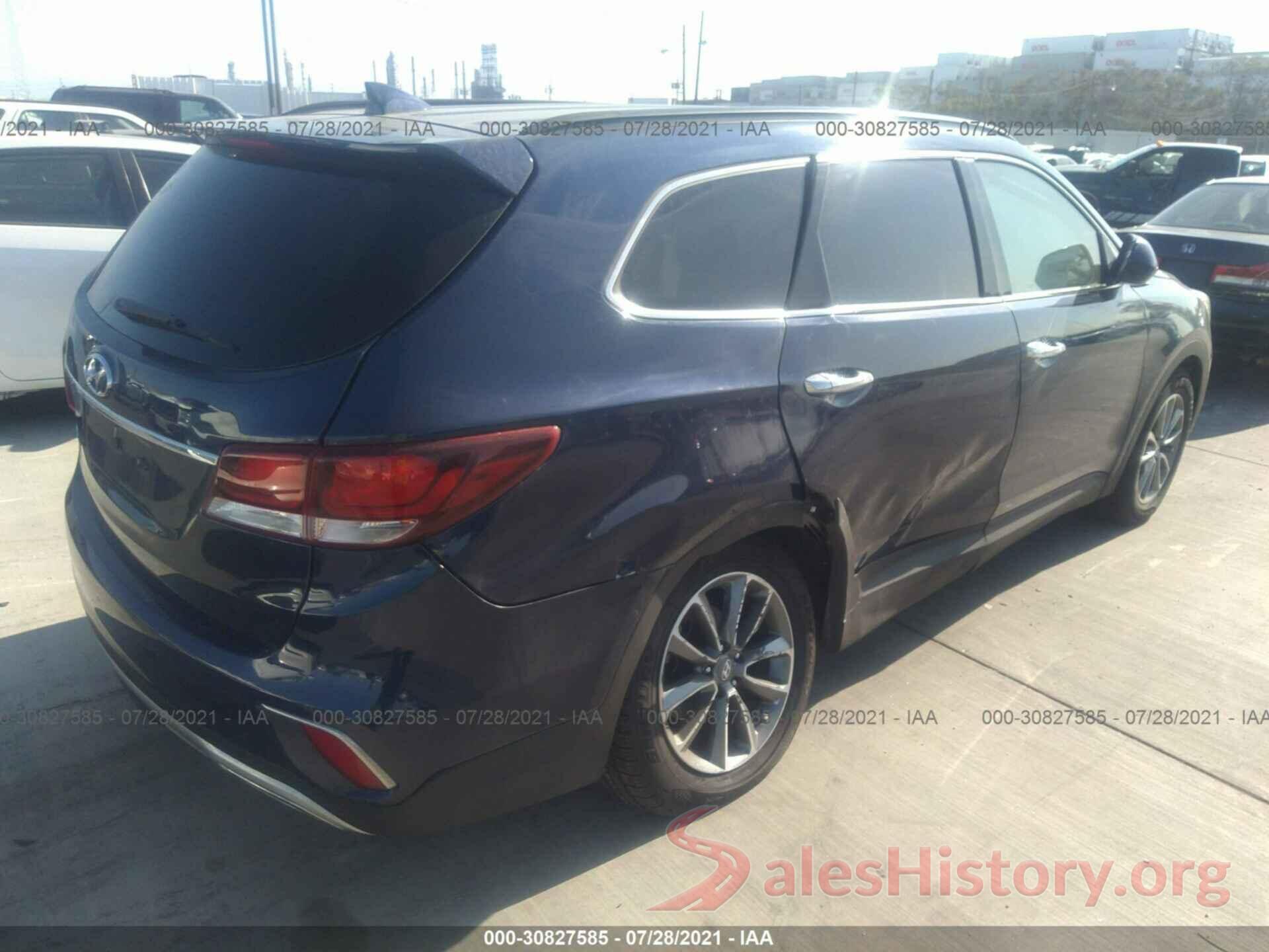 KM8SM4HF4HU176398 2017 HYUNDAI SANTA FE