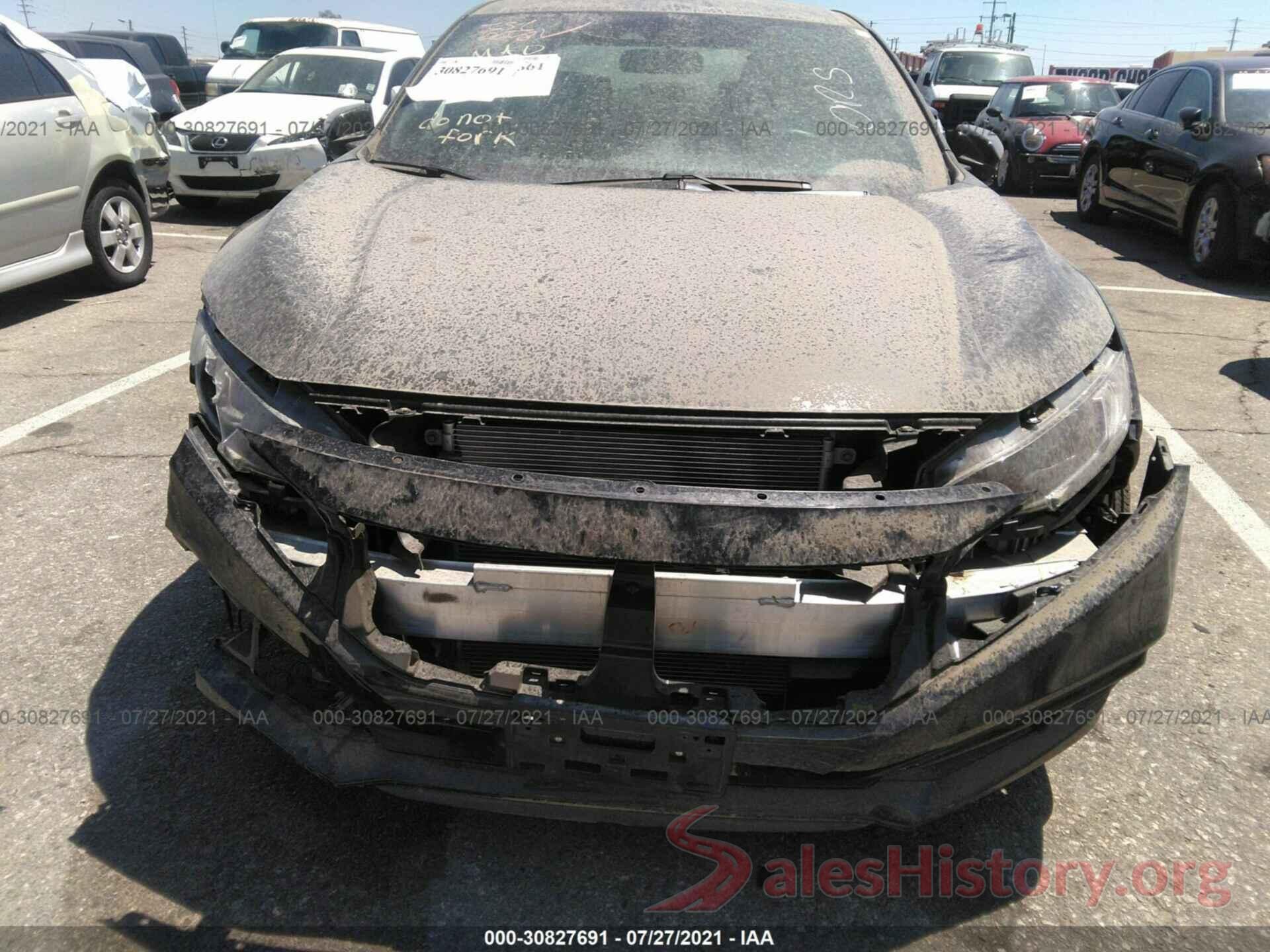 2HGFC2F86KH533318 2019 HONDA CIVIC SEDAN