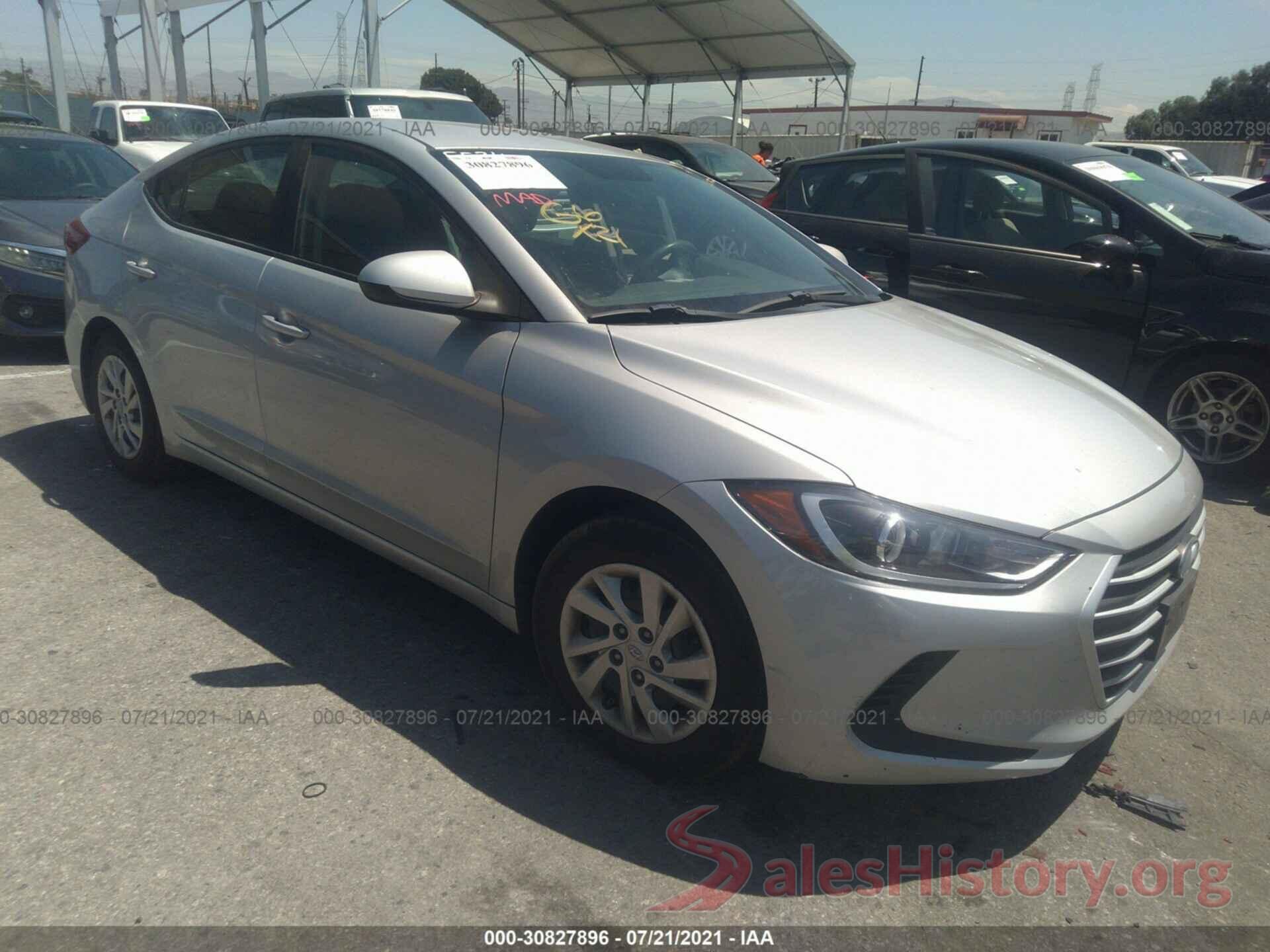 KMHD74LF2JU475420 2018 HYUNDAI ELANTRA