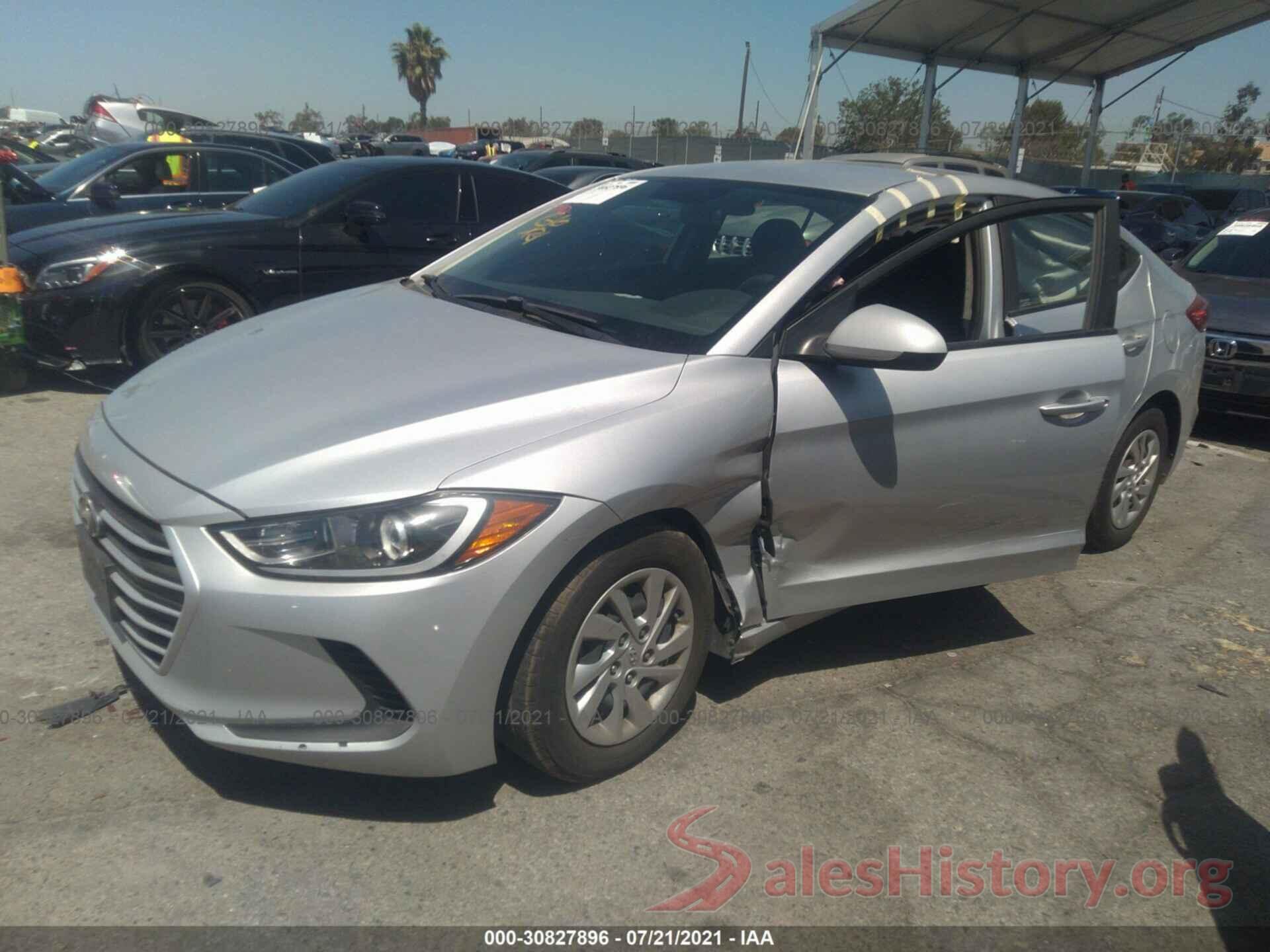 KMHD74LF2JU475420 2018 HYUNDAI ELANTRA