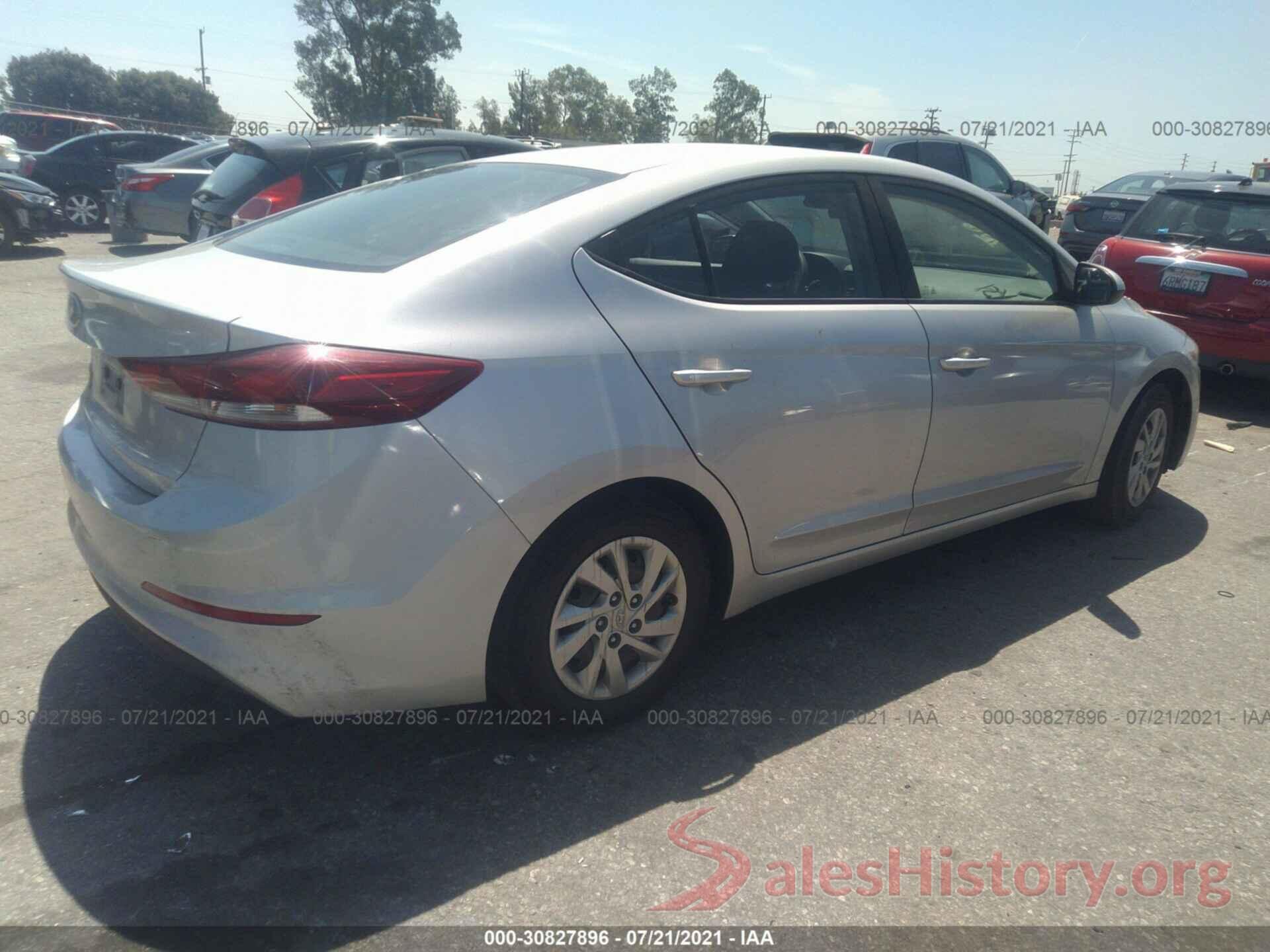 KMHD74LF2JU475420 2018 HYUNDAI ELANTRA