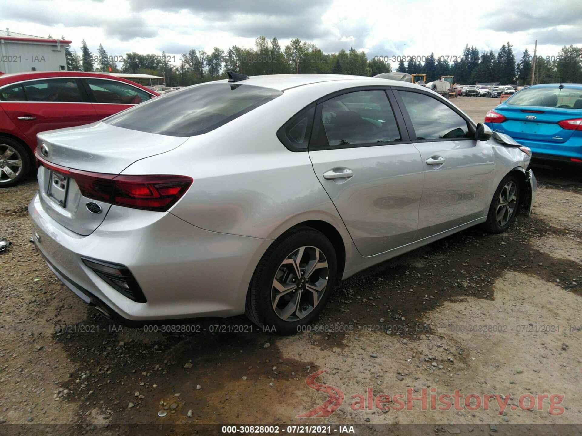 3KPF24AD2LE174886 2020 KIA FORTE